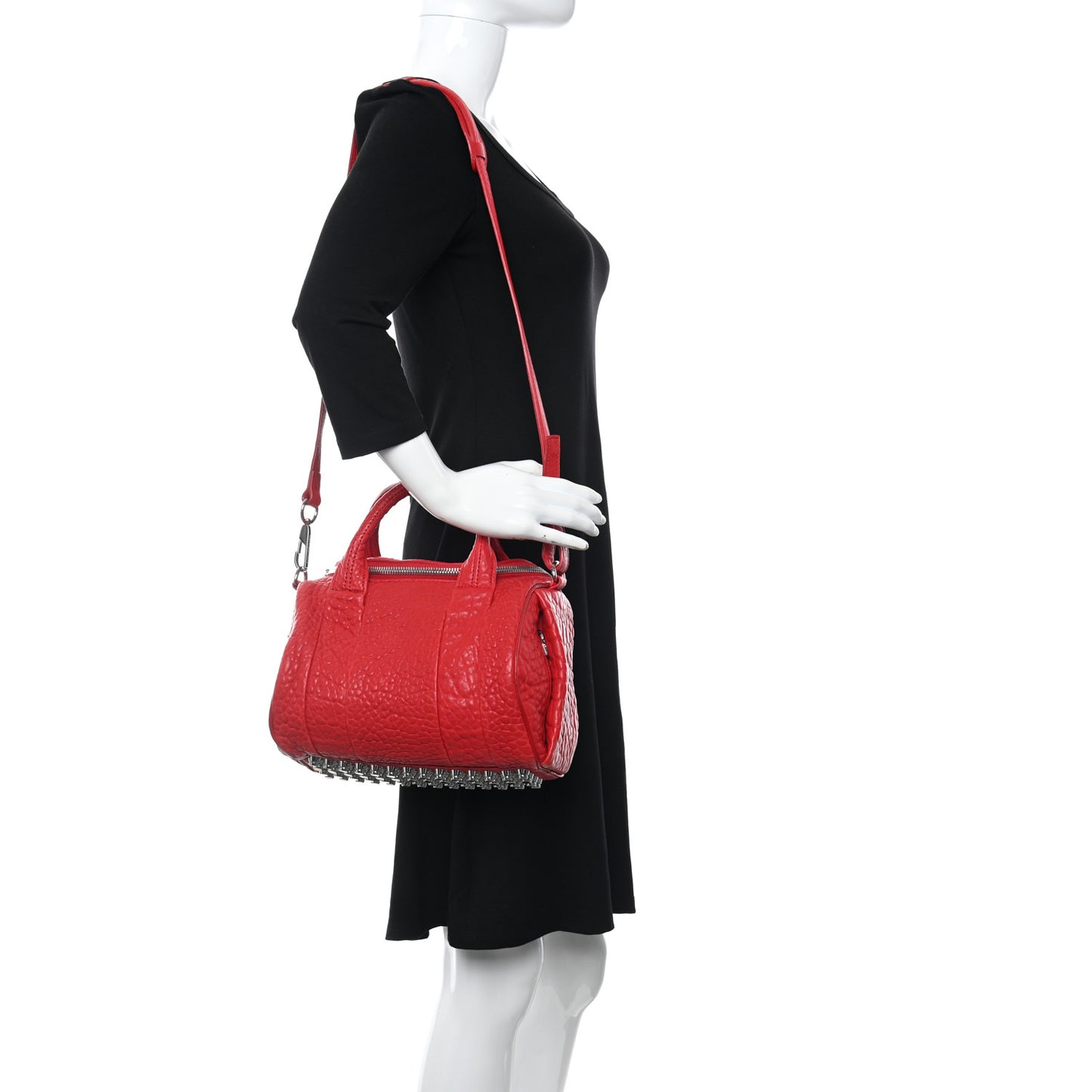 Pebbled Lambskin Rockie Red