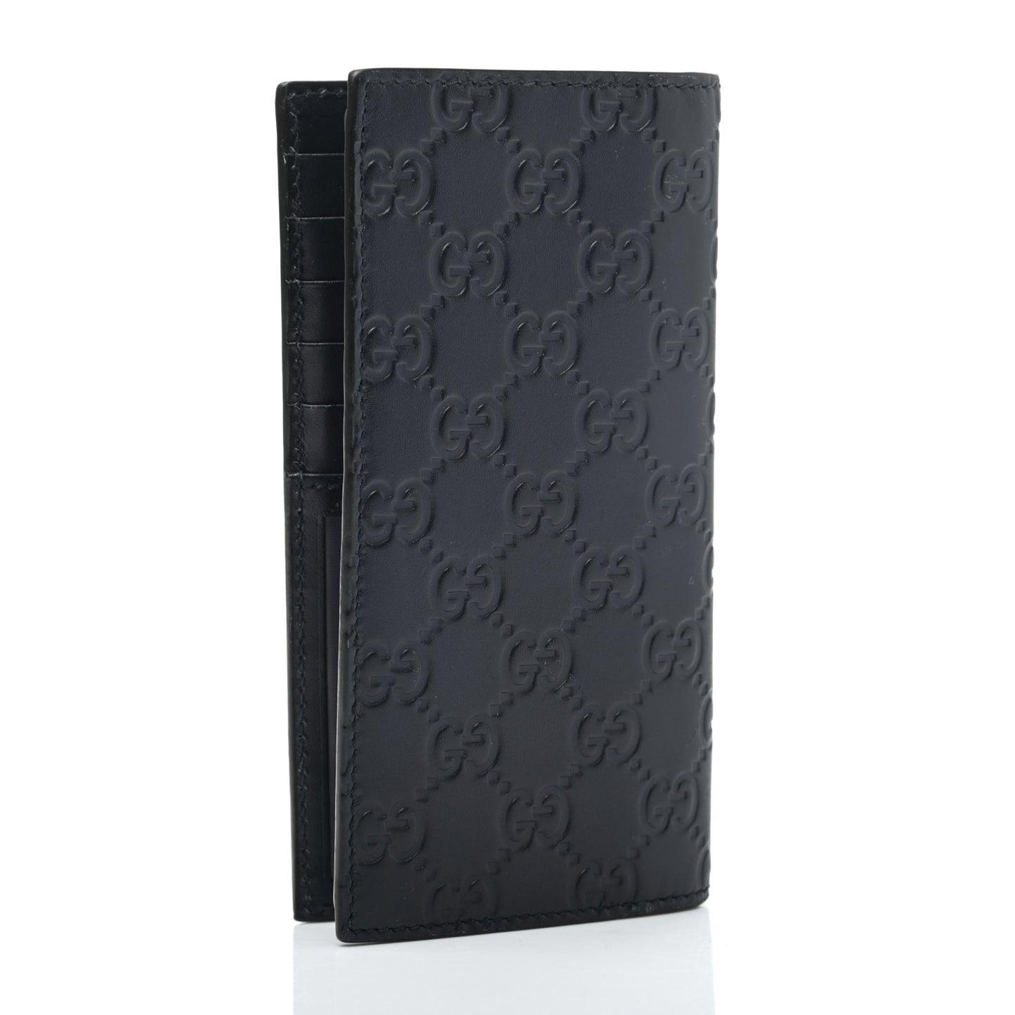 Guccissima Long Wallet Black