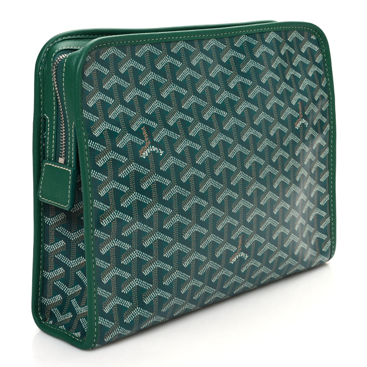 Goyardine Jouvence Toiletry Pouch Green