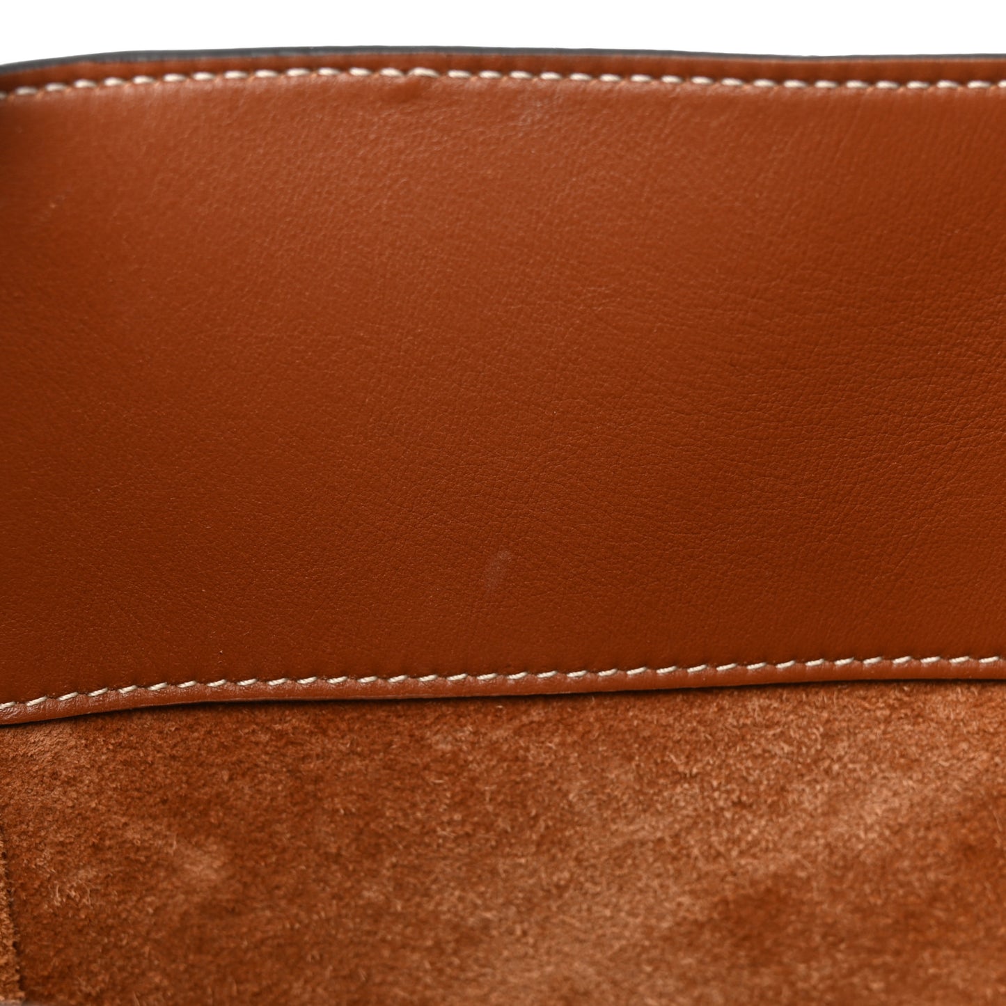 Smooth Calfskin Bucket 16 Bag Tan