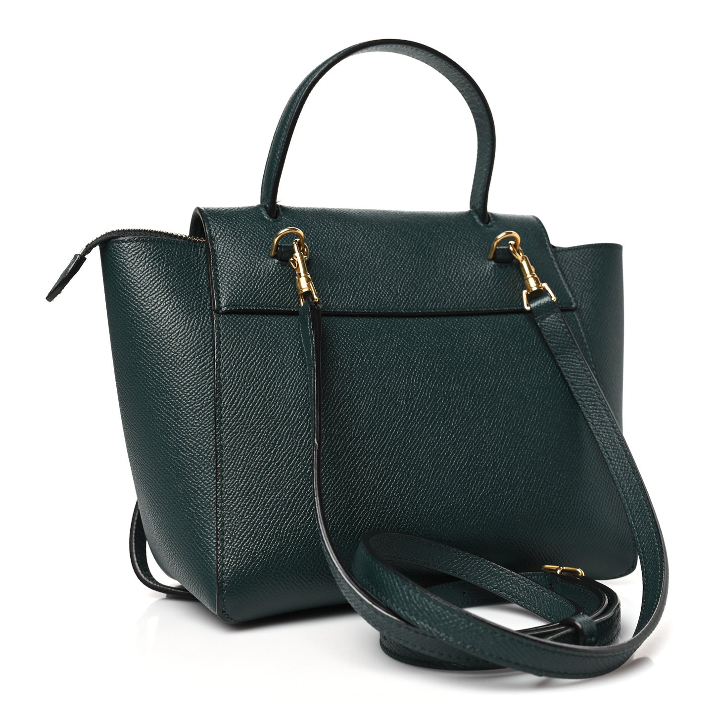 Grained Calfskin Nano Belt Bag Amazone