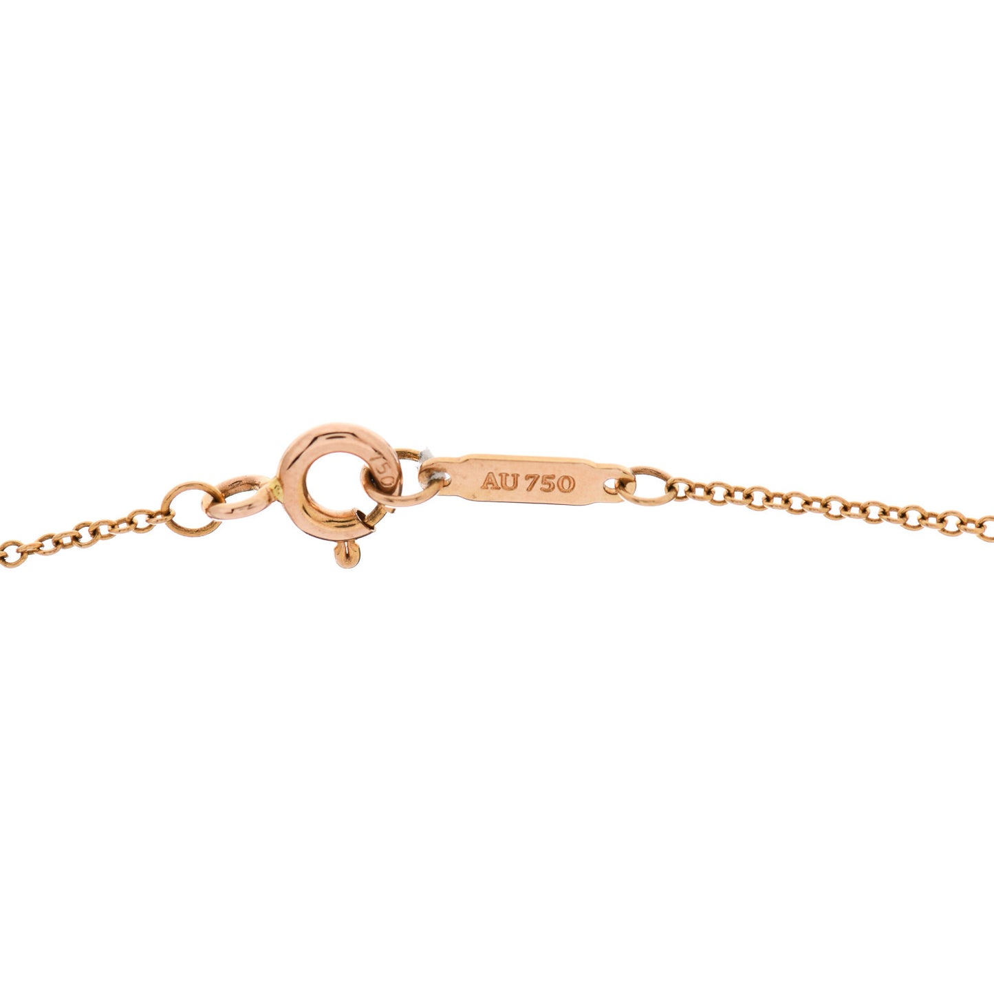 18K Rose Gold Diamond Enchant Flower Pendant Necklace