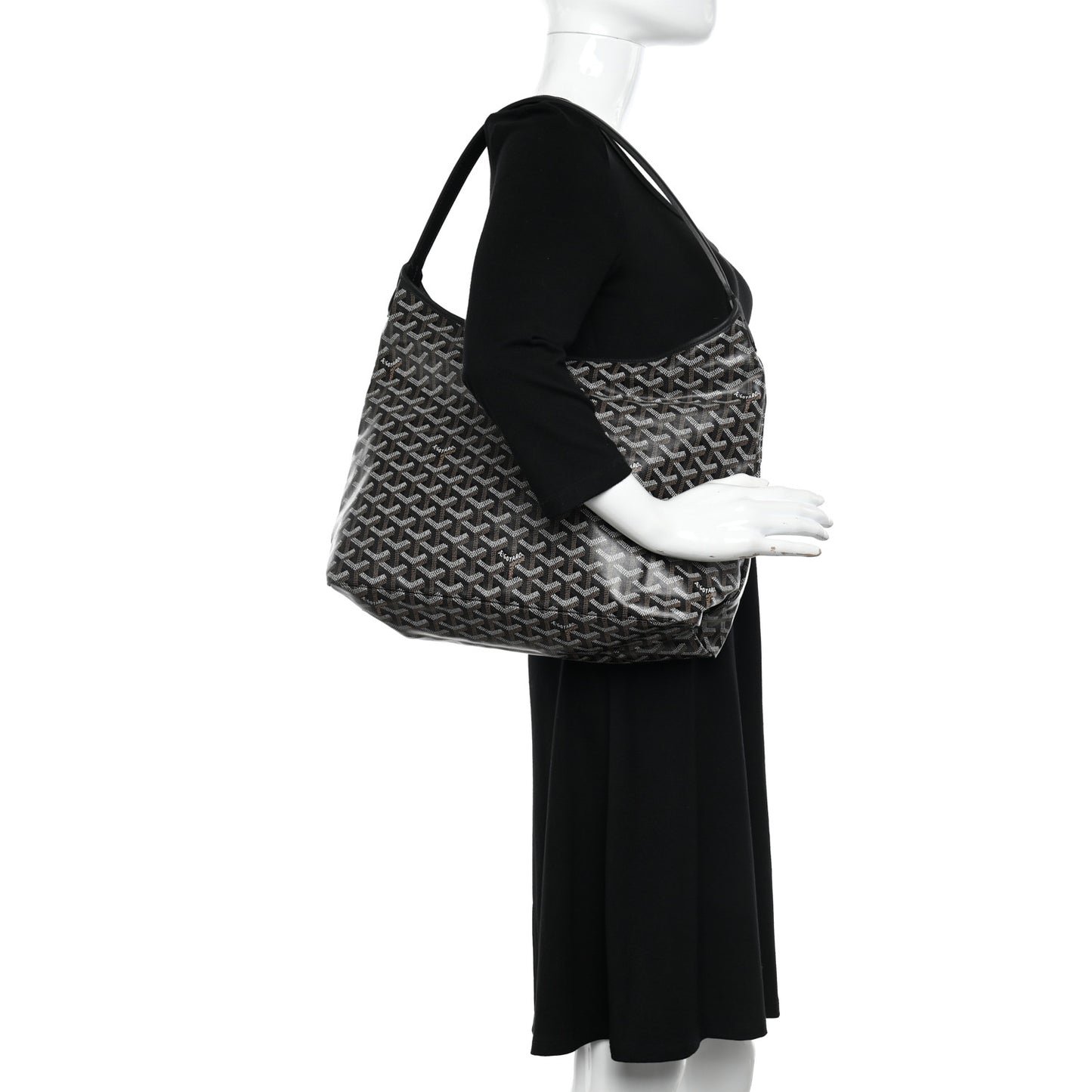 Goyardine Boheme Hobo Black