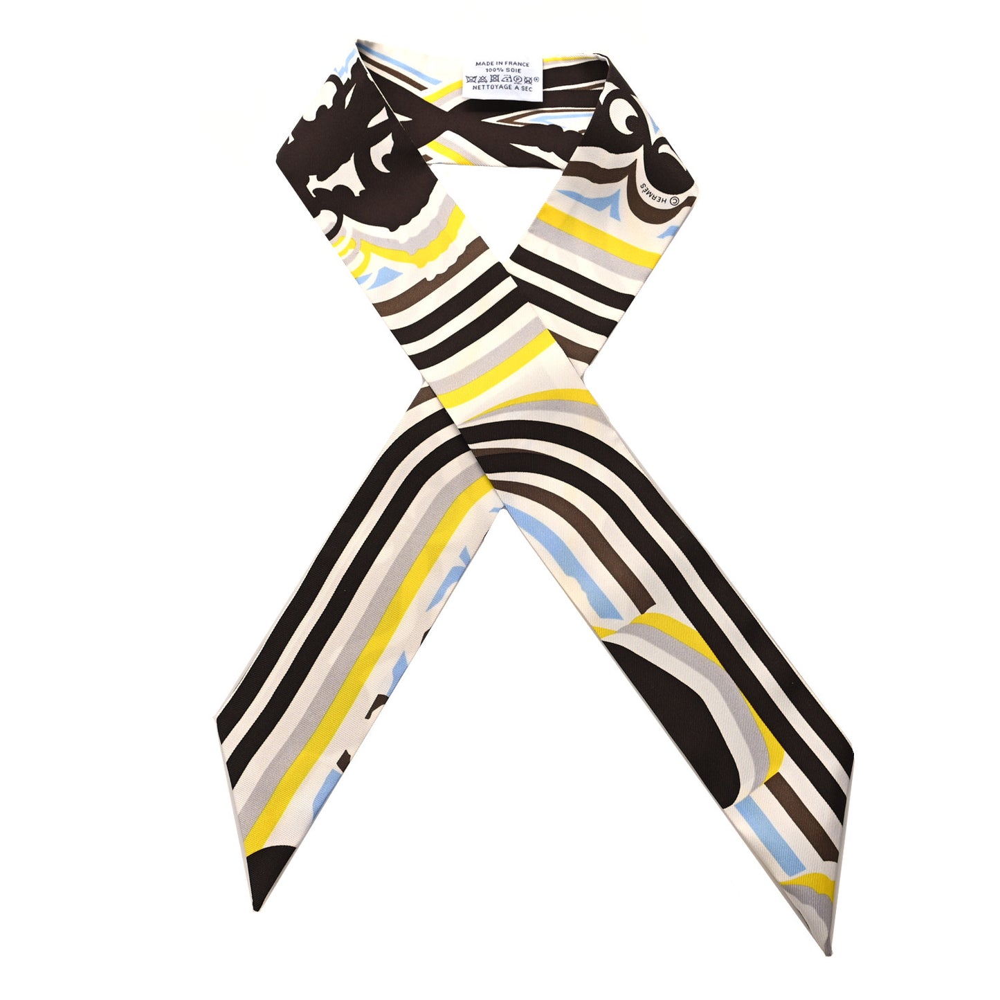 Silk Brides De Gala Shadow Twilly Marron White Jaune