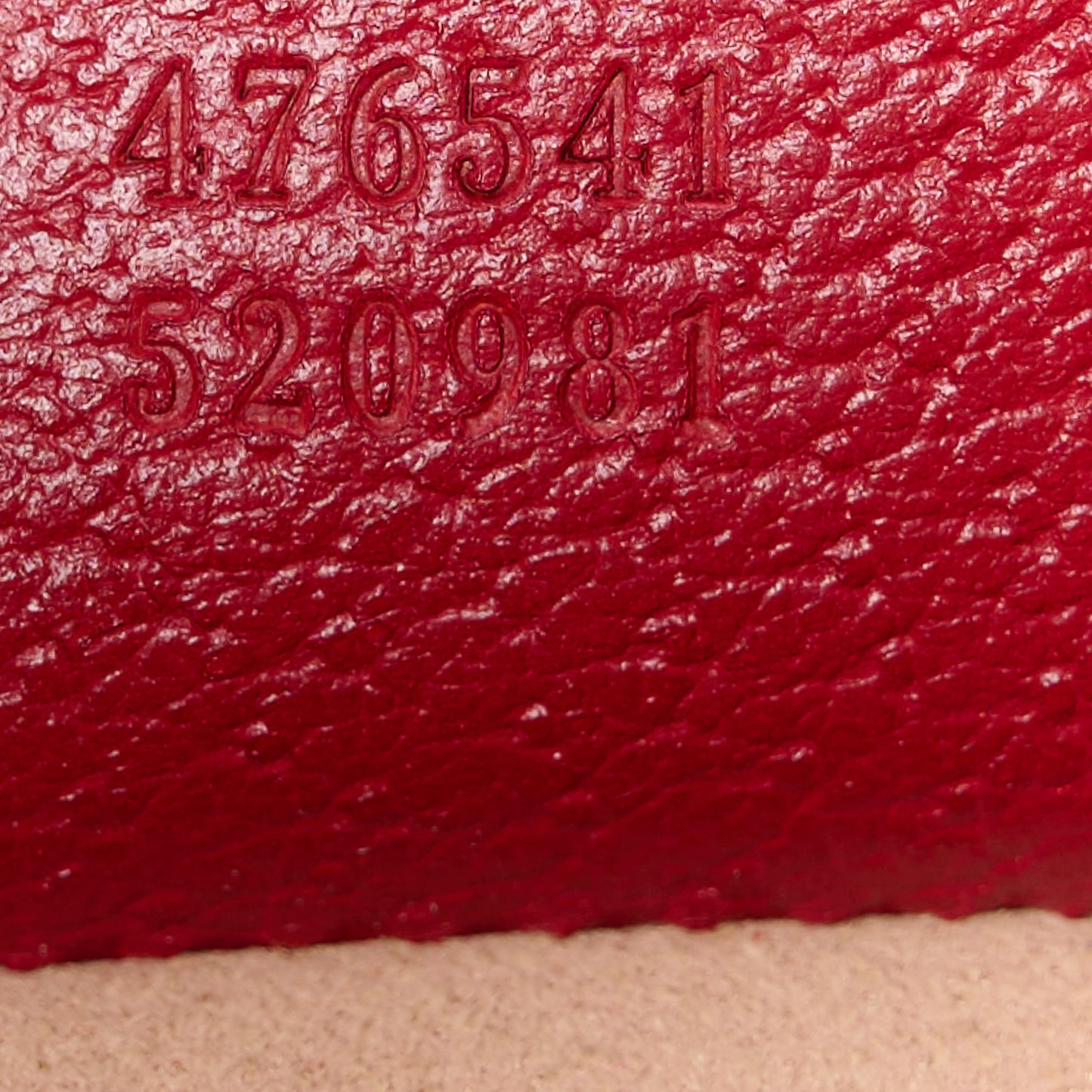 GG Supreme Monogram Small Queen Margaret Top Handle Bag Red