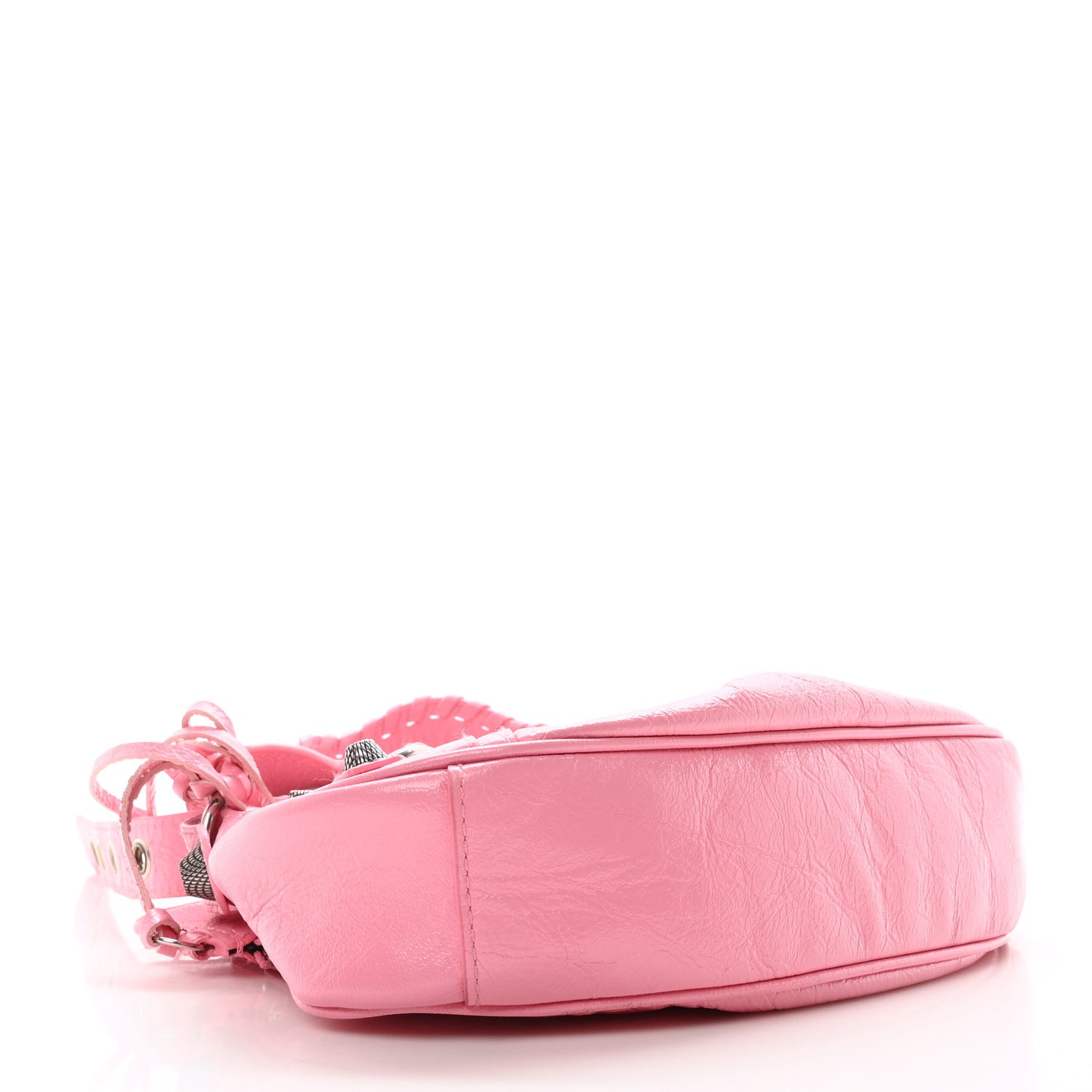 Agneau Arena Le Cagole Shoulder Bag XS Candy Pink