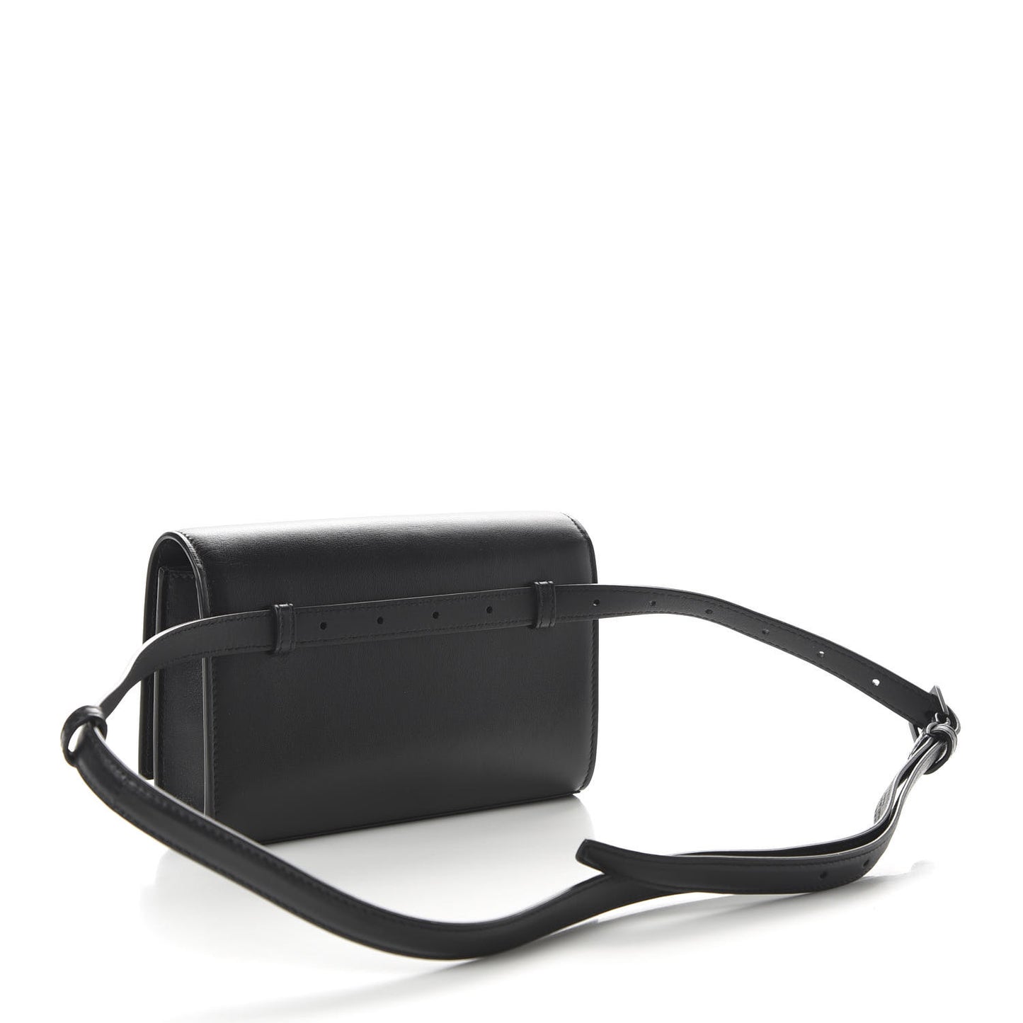 Smooth Calfskin Monogram Kate Belt Bag Black