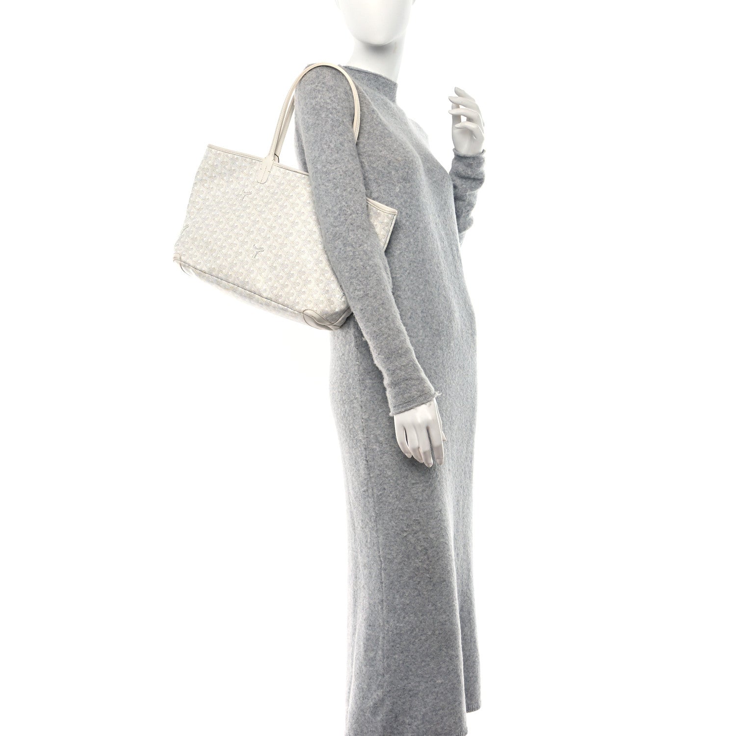 Goyard Goyardine Artois PM White 2 of 9