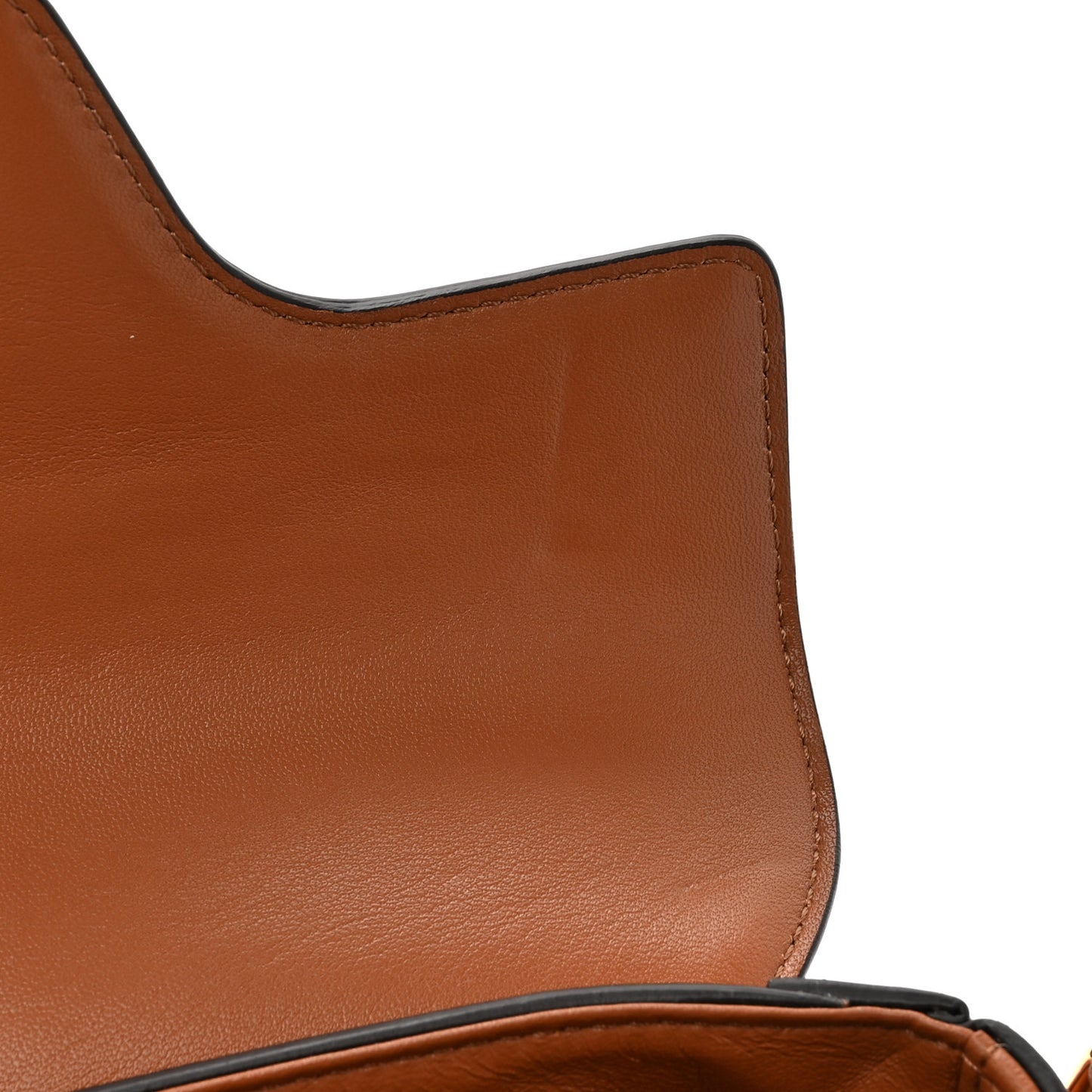 Natural Calfskin Besace Small 16 Tan