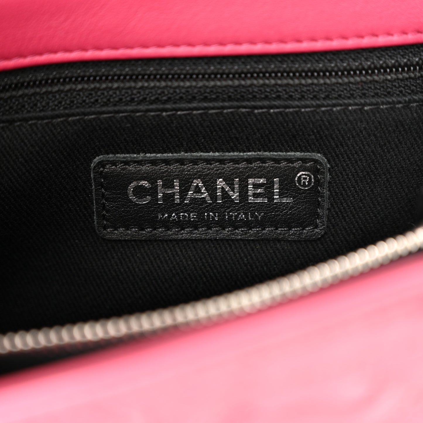 Patent Quilted Small Coco Shine Accordion Flap Pink