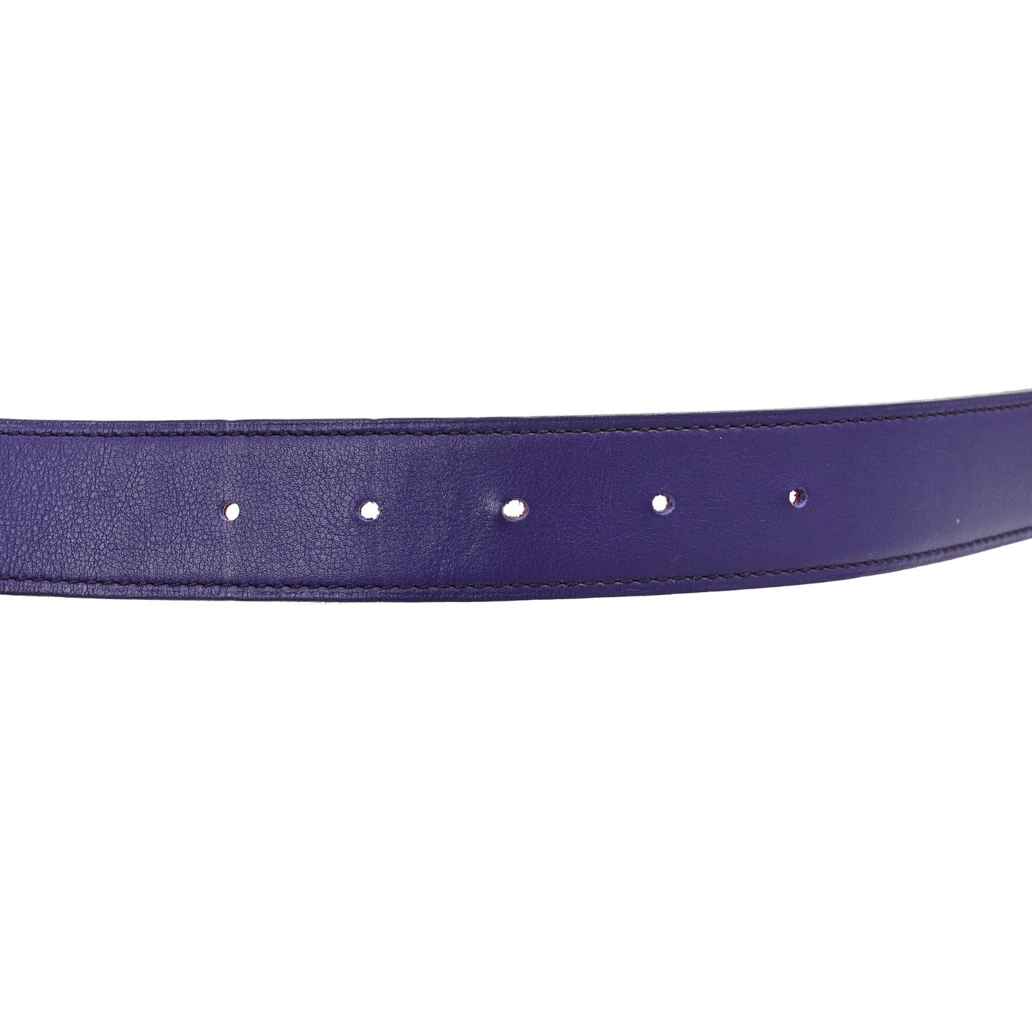 Swift Epsom 32mm Enamel Quizz H Belt 85 34 Rubis Iris
