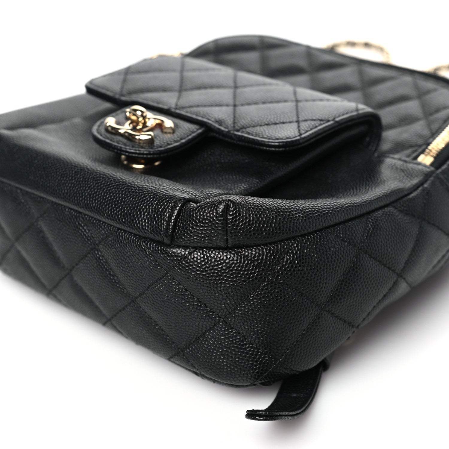 Chanel Caviar Quilted Small CC Day Backpack Black 10 of 10