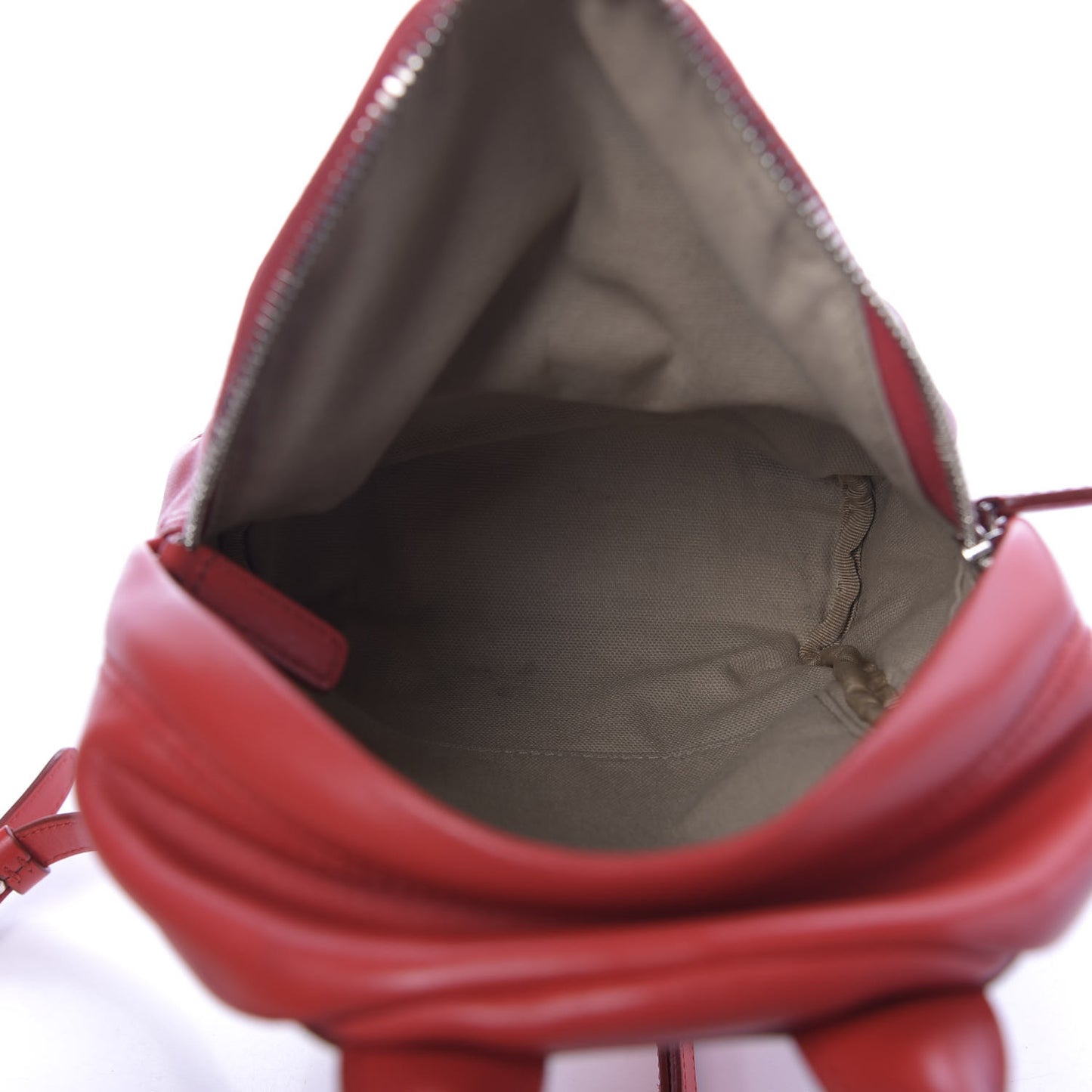 Smooth Calfskin Nano Backpack Red