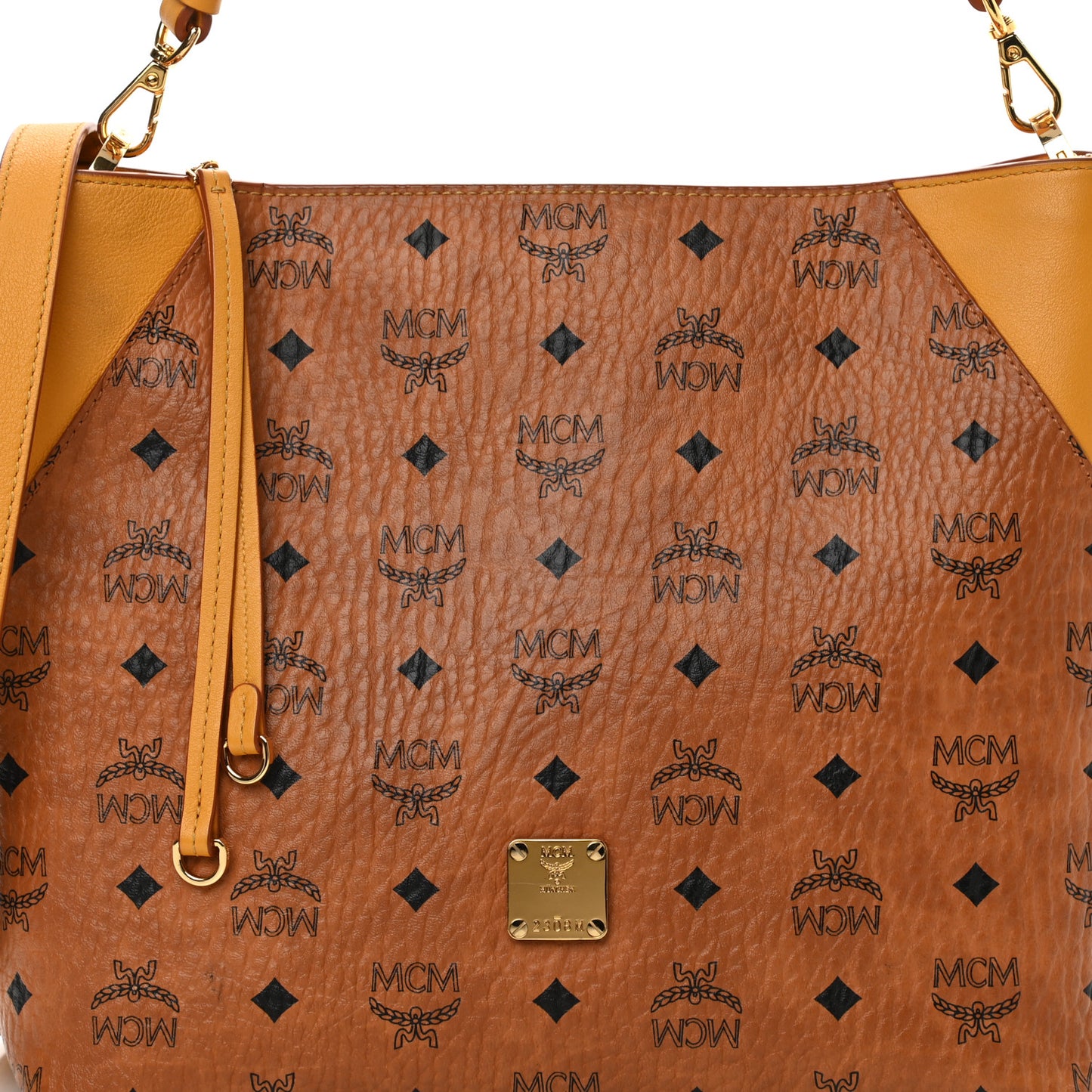 Visetos Medium Klara Hobo Cognac Yellow