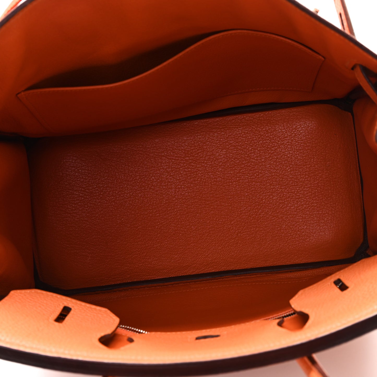 Taurillon Clemence Birkin 30 Orange