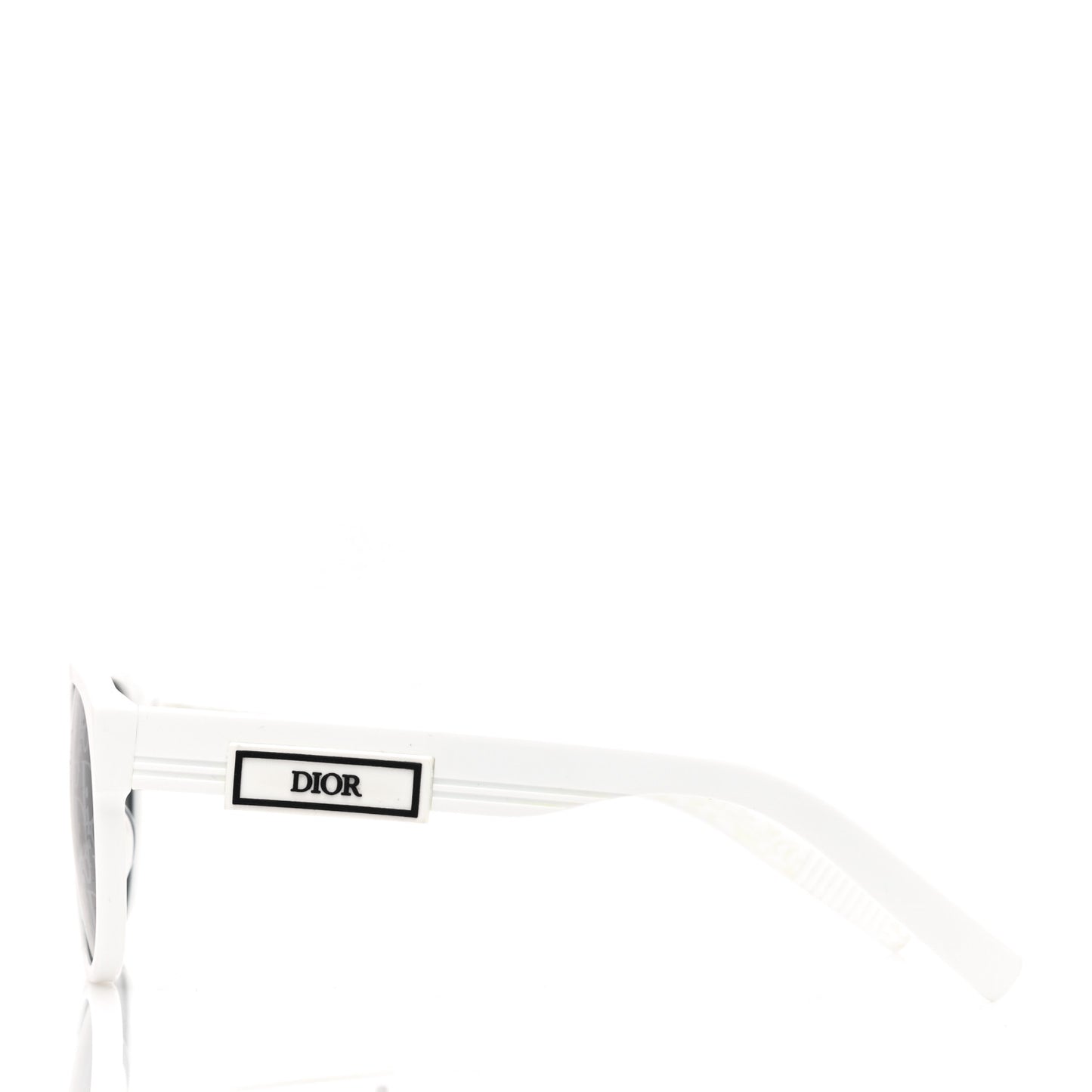 Acetate DiorB23 R1I Oblique Sunglasses White