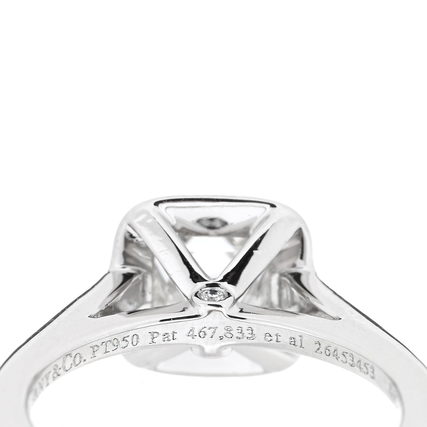 Platinum Diamond .86ct Legacy Engagement Ring 48 4.5
