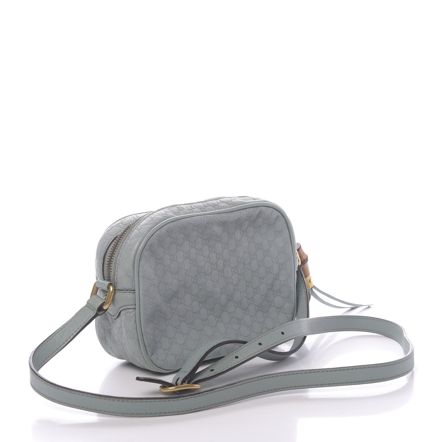 Gucci Soft Microguccissima Sunshine Disco Crossbody Bag Blue 2 of 13