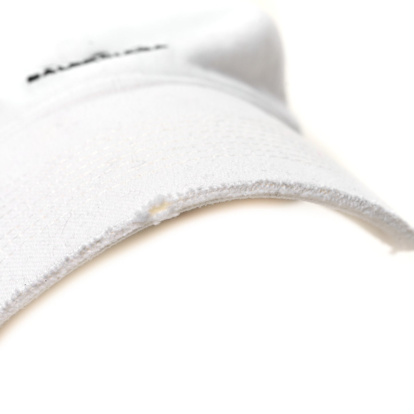Cotton Drill Pride Cap Hat L White