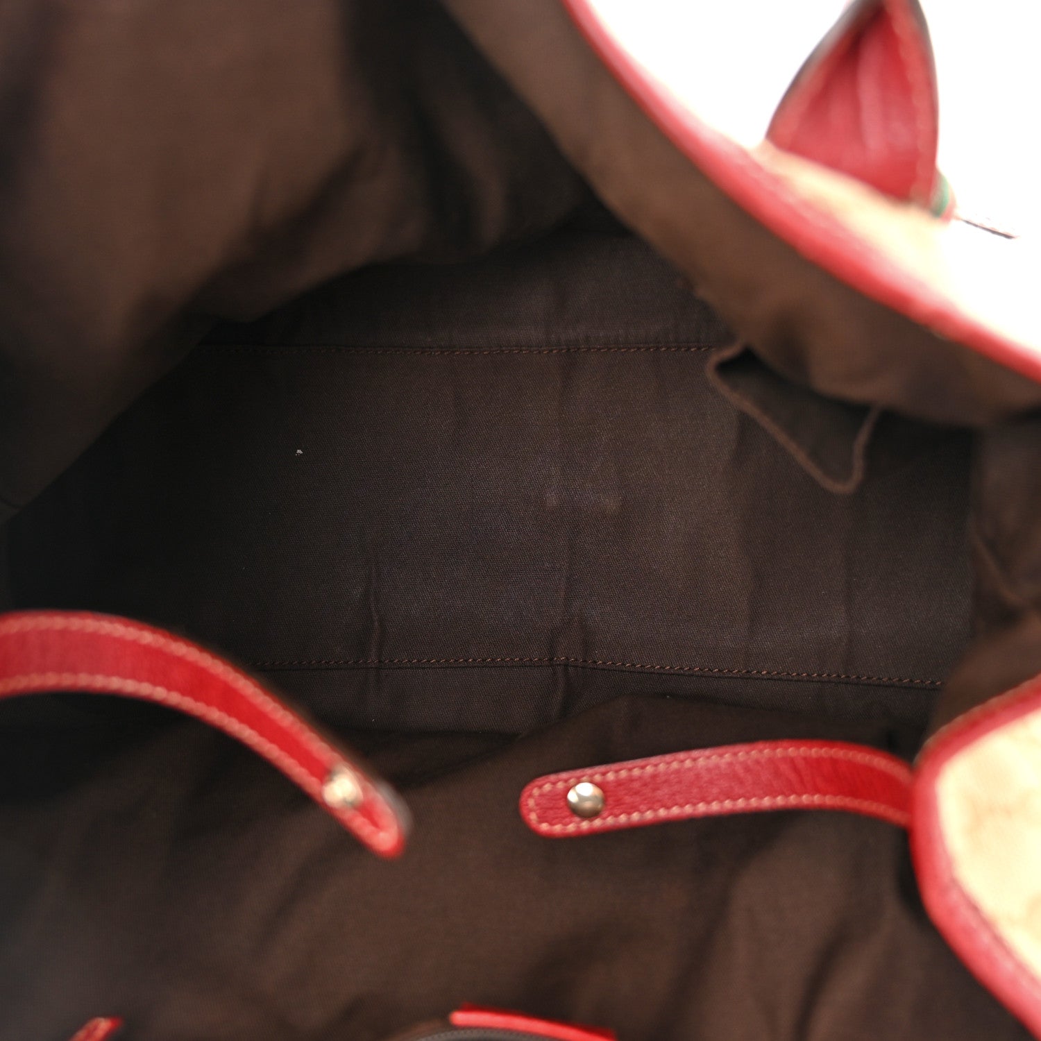 Gucci Monogram Medium Princy Tote Red 5 of 12