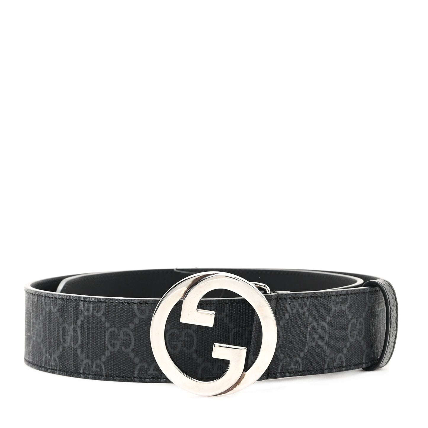 GG Supreme Monogram Blondie 40mm Belt 85 34 Black
