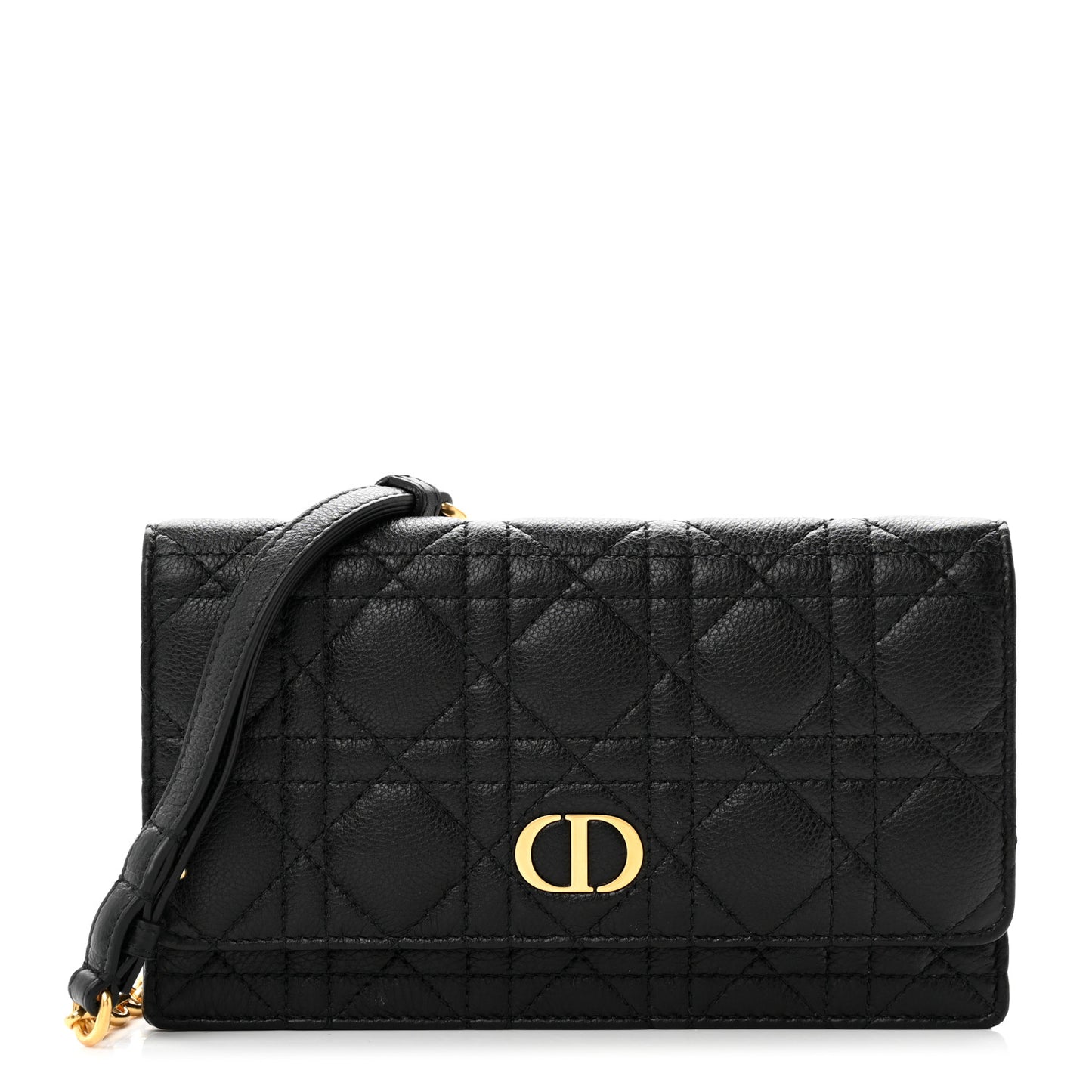 Supple Calfskin Caro Belt Bag Black