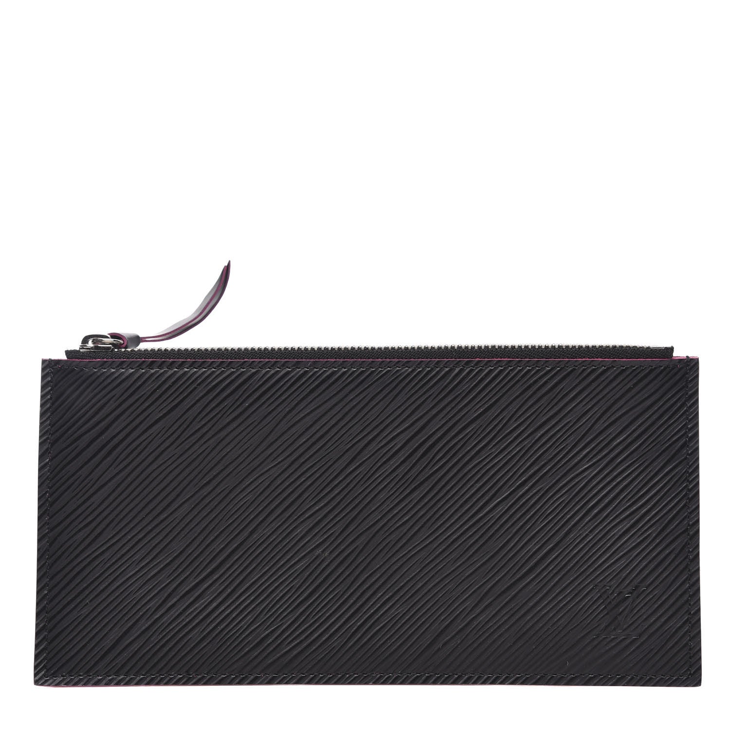 Louis Vuitton Felicie Black Epi Leather Zippered Insert