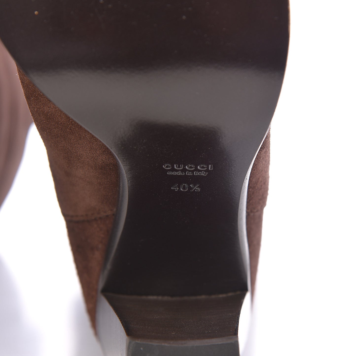 Suede Knee High Boots 40.5 Moro