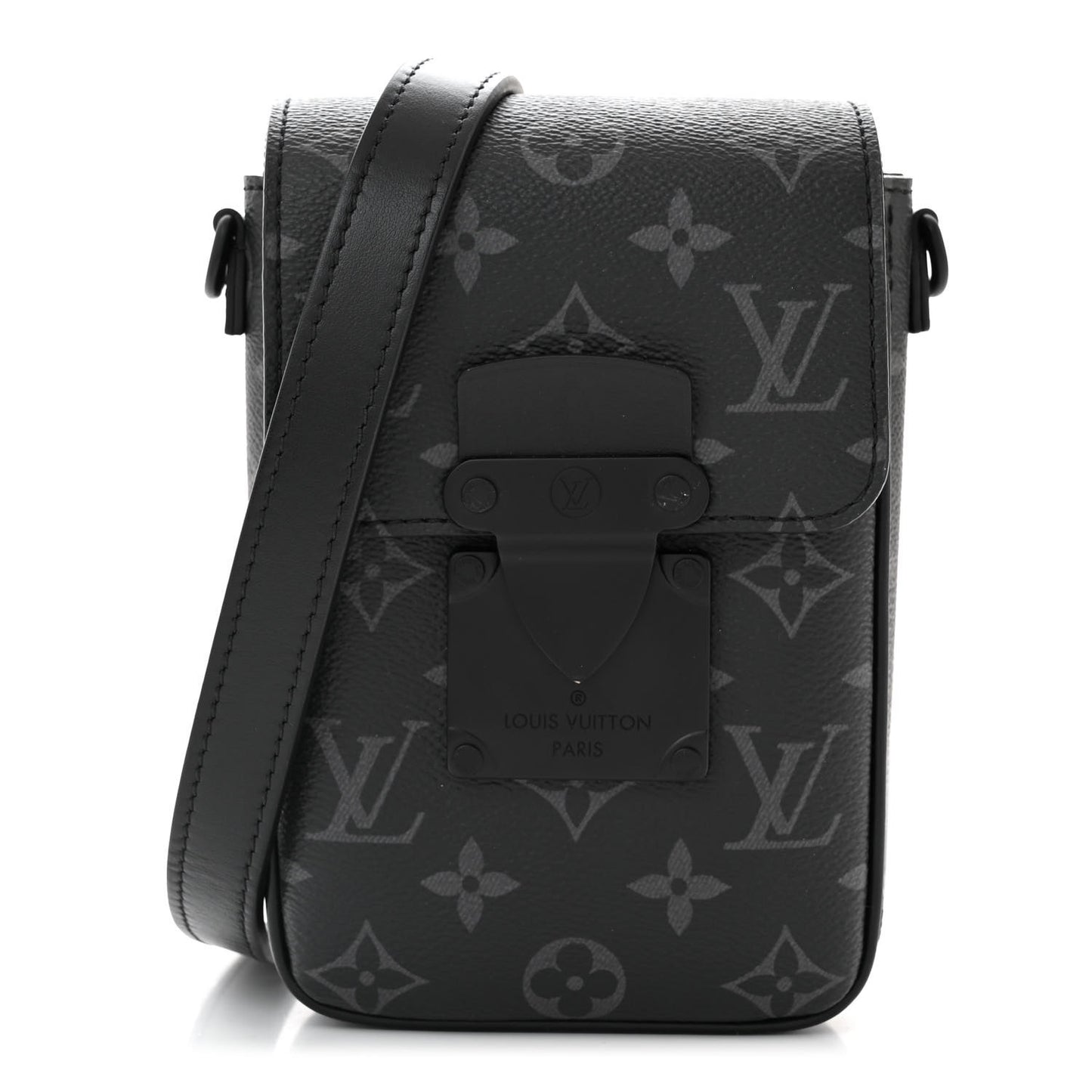 Monogram Eclipse S Lock Wearable Wallet Black