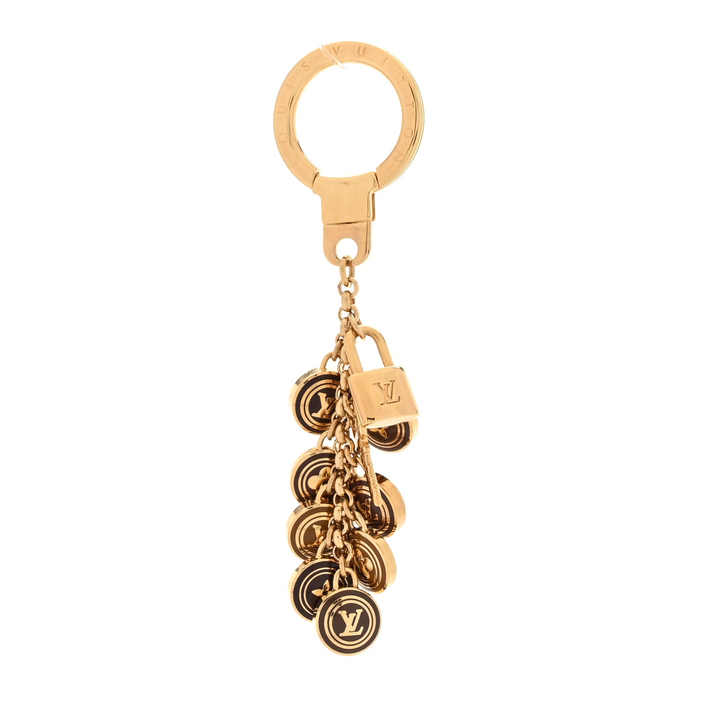 Pastilles Key Chain Bag Charm Brown