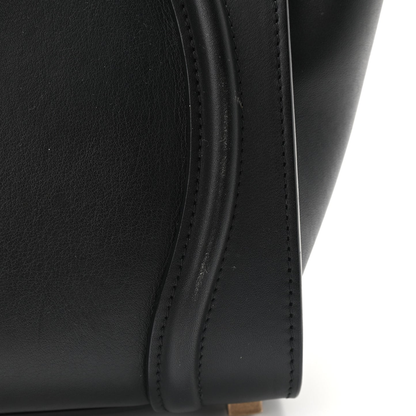 Smooth Calfskin Micro Luggage Black