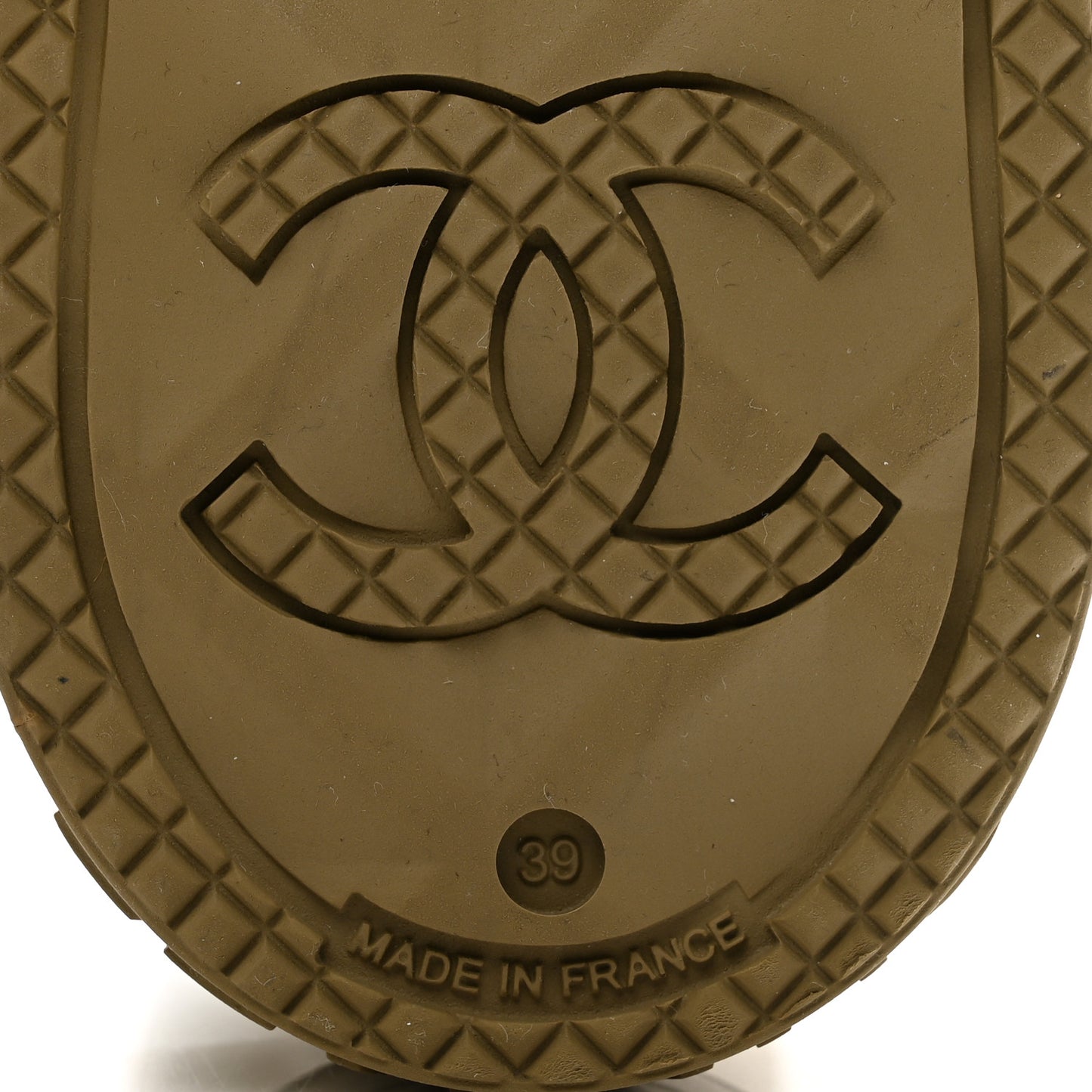 Caoutchouk CC High Boots 39 Dark Beige