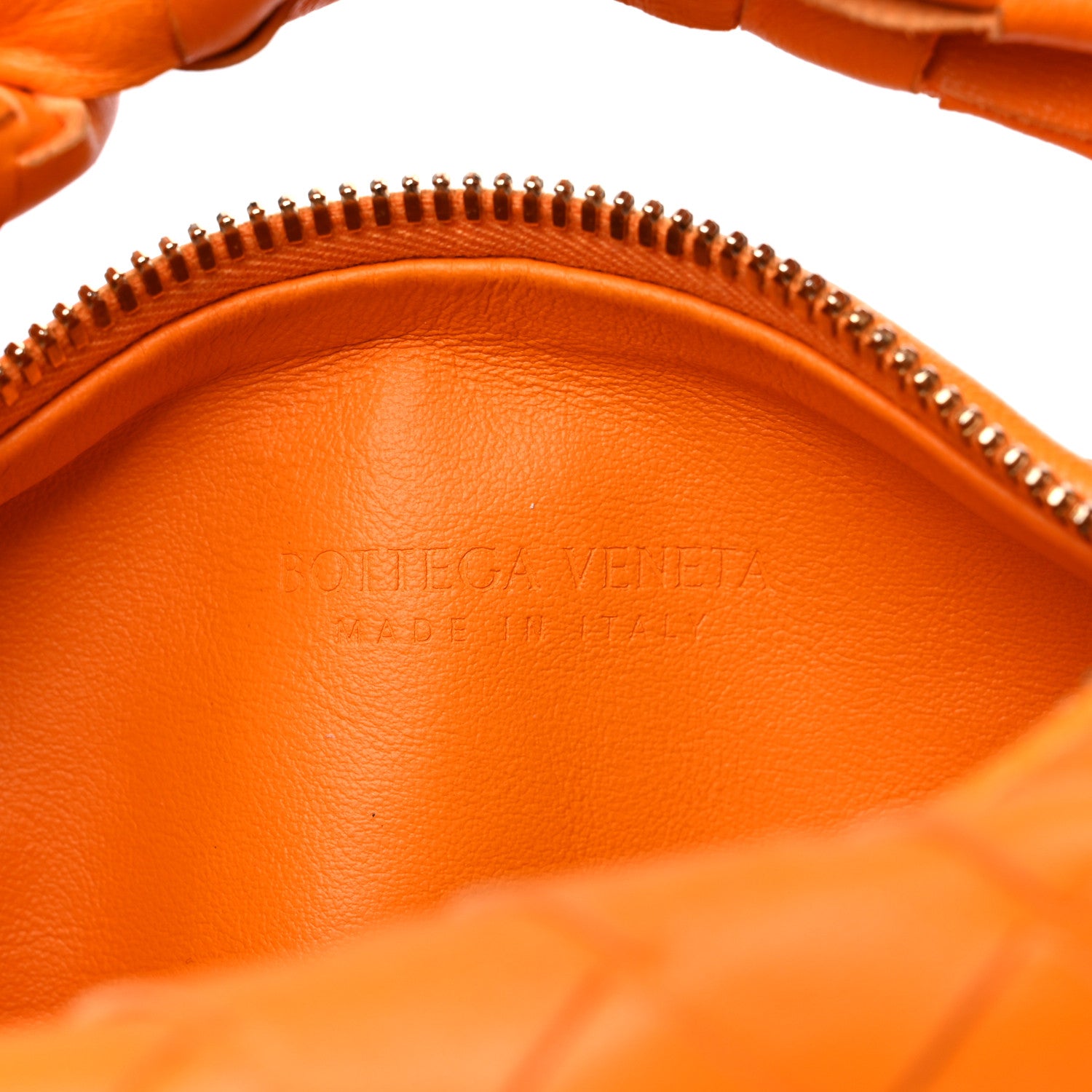 Bottega Veneta Nappa Intrecciato Mini Jodie Tangerine 6 of 9