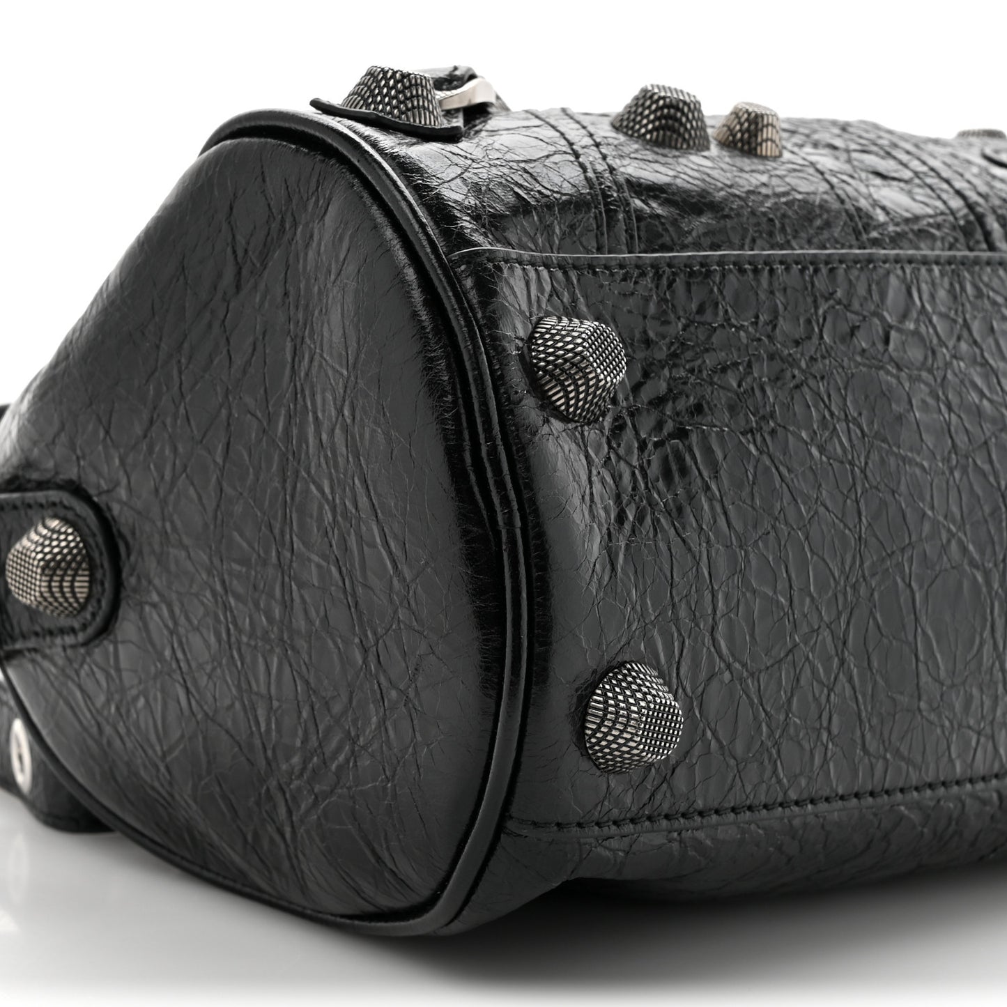 Agneau Arena Le Cagole Cylinder Bag Black
