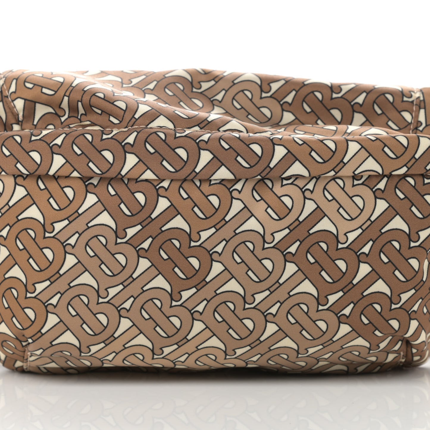 Nylon Monogram Bum Bag Beige