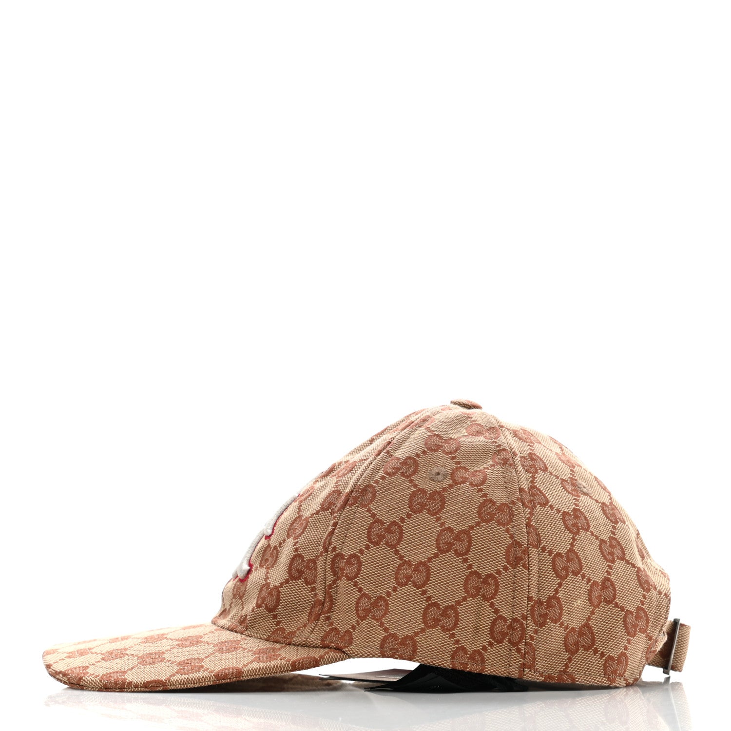 Gucci X MLB Monogram LA Dodgers Baseball Hat 57-61 Beige Ruggine 4 of 11