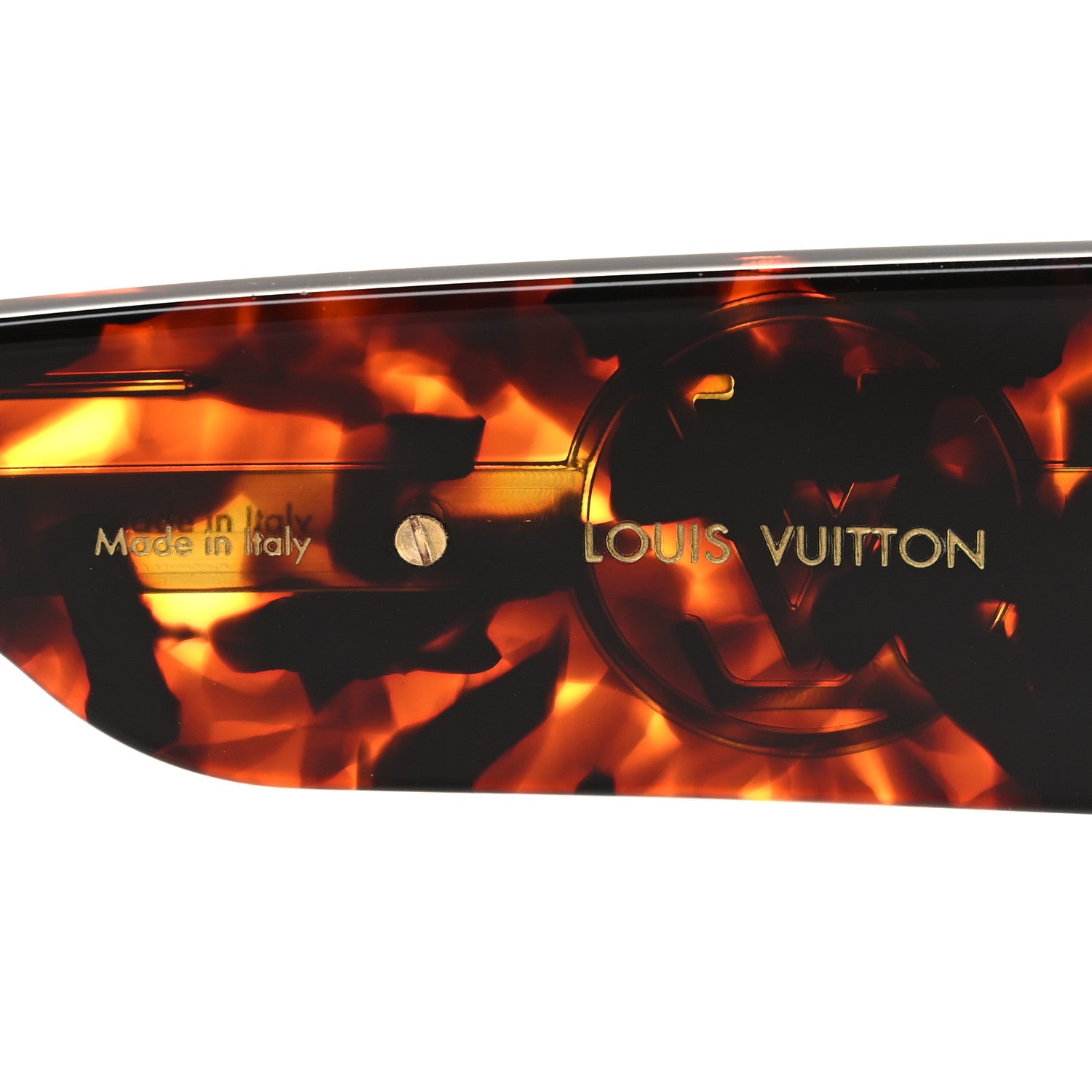 Louis Vuitton Acetate Paris Texas Sunglasses Z1133W Dark Tortoise 5 of 7