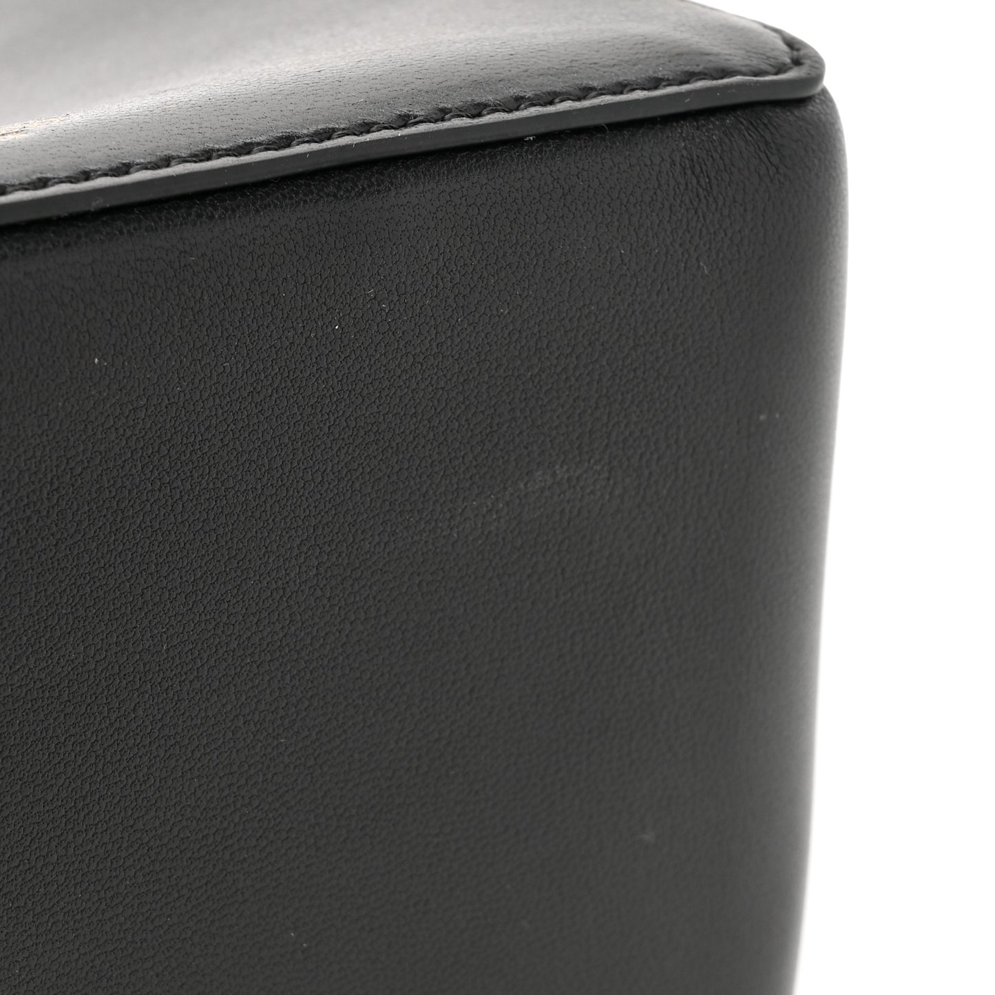 Nappa VLogo Bold Bucket Bag Black