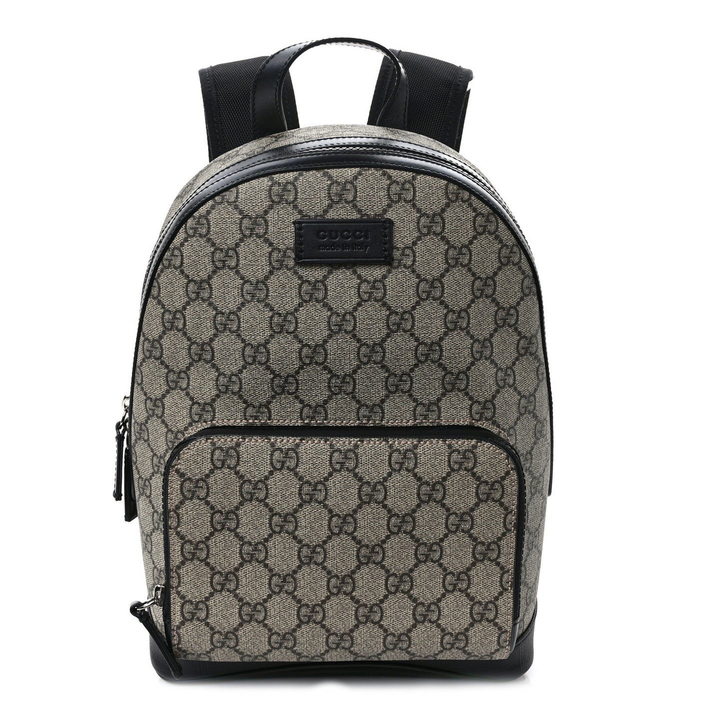 GG Supreme Monogram Small Eden Day Backpack Black