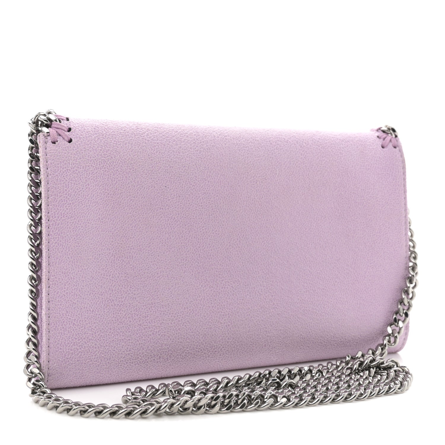 Stella McCartney Shaggy Deer Mini Falabella Crossbody Bag Lilac 3 of 13