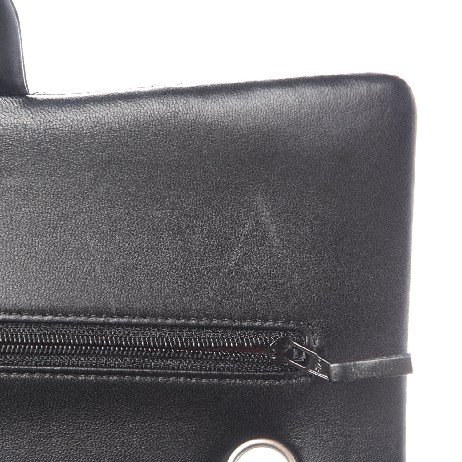 Chanel Lambskin Quilted Medium Double Flap Black 11 of 13