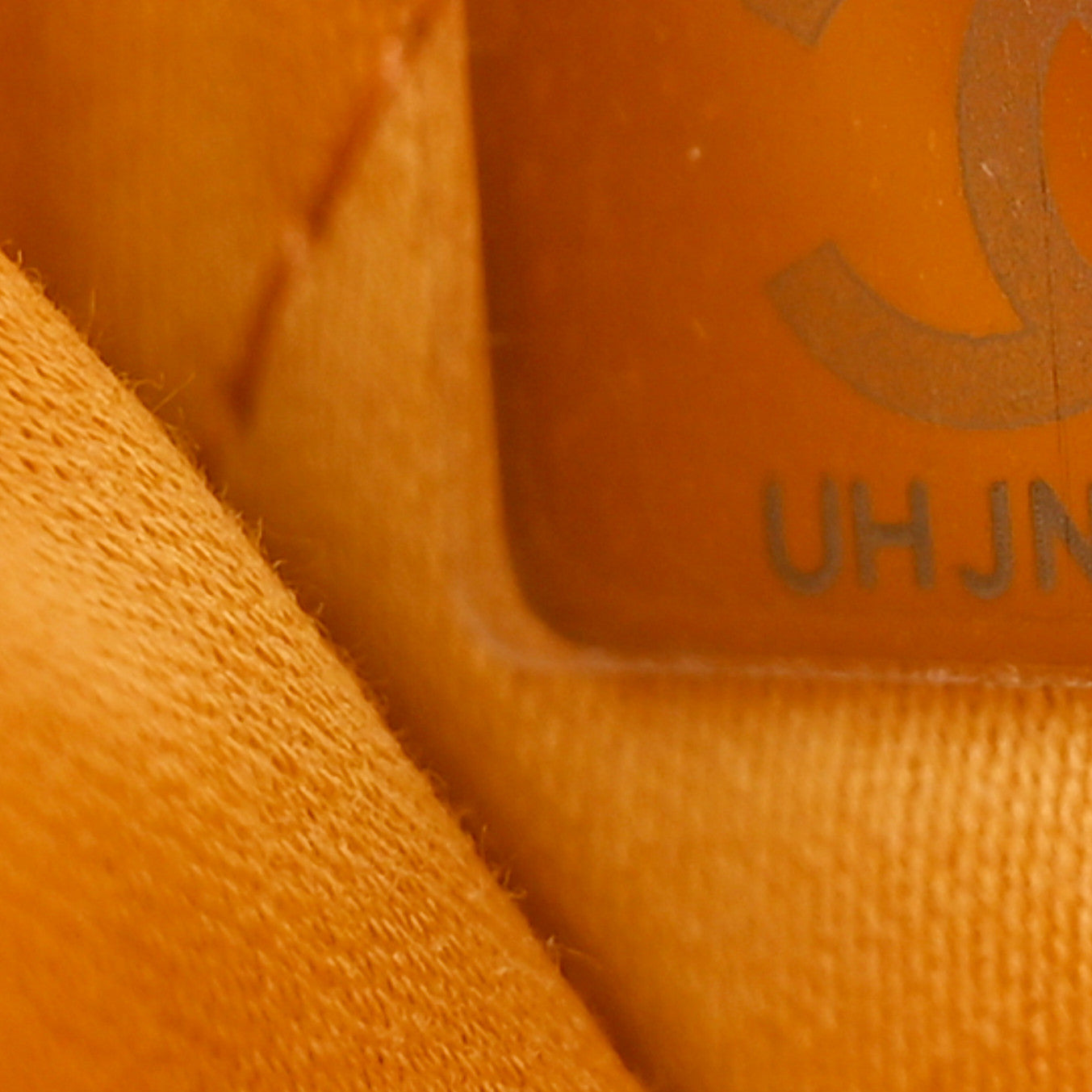 Shiny Calfskin Quilted Mini Chanel 22 Yellow