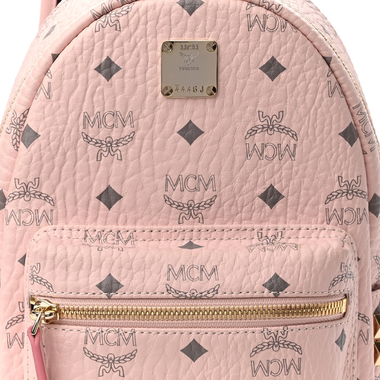 Visetos Side Stud Mini Stark Backpack Pink