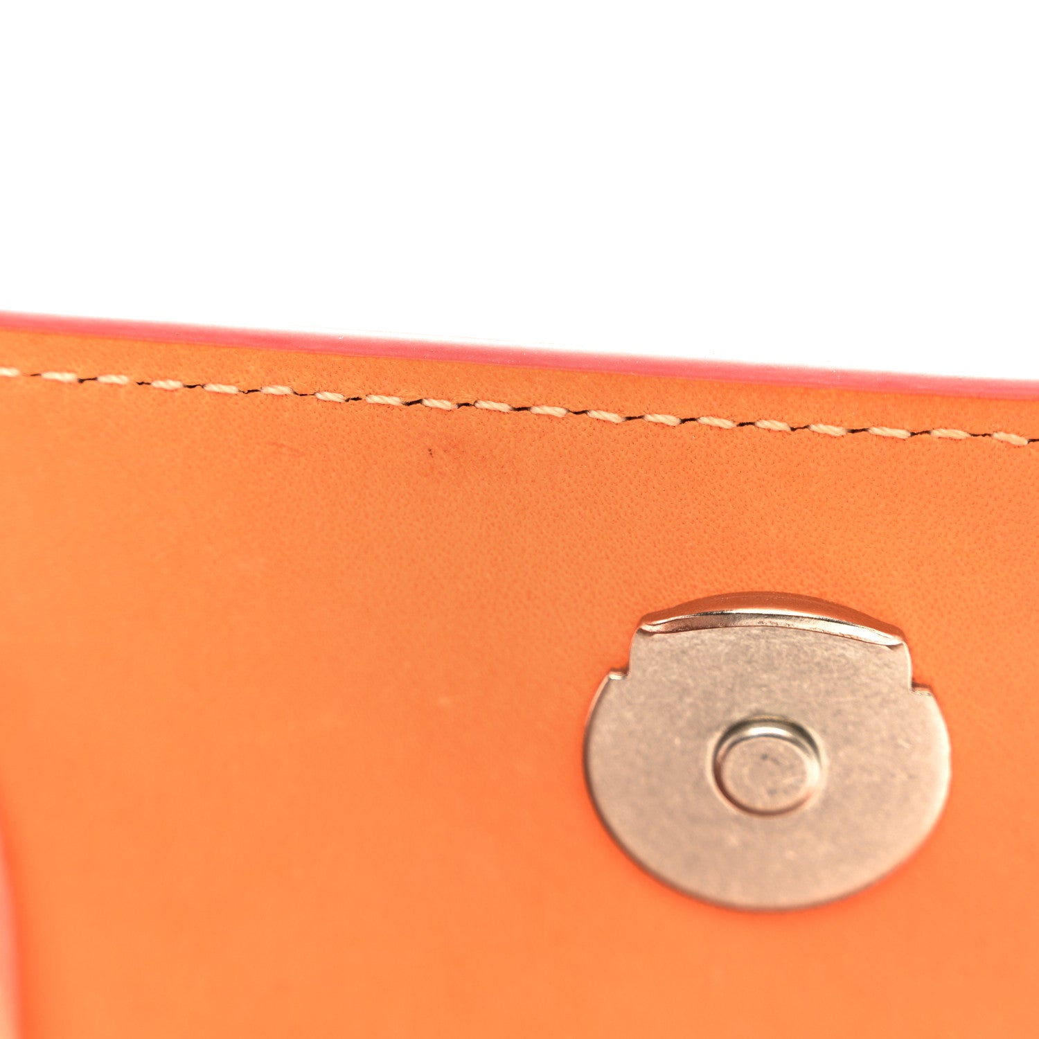 Jacquemus Smooth Calfskin Le Chiquito Homme Orange 11 of 11