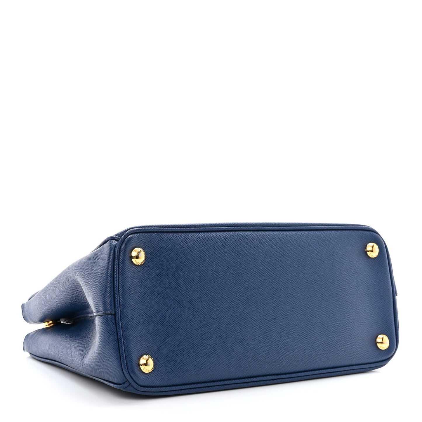 Saffiano Small Galleria Double Zip Tote Bluette