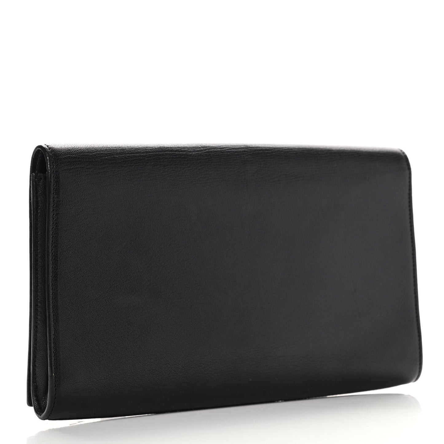 Calfskin Monogram Large Belle De Jour Clutch Black