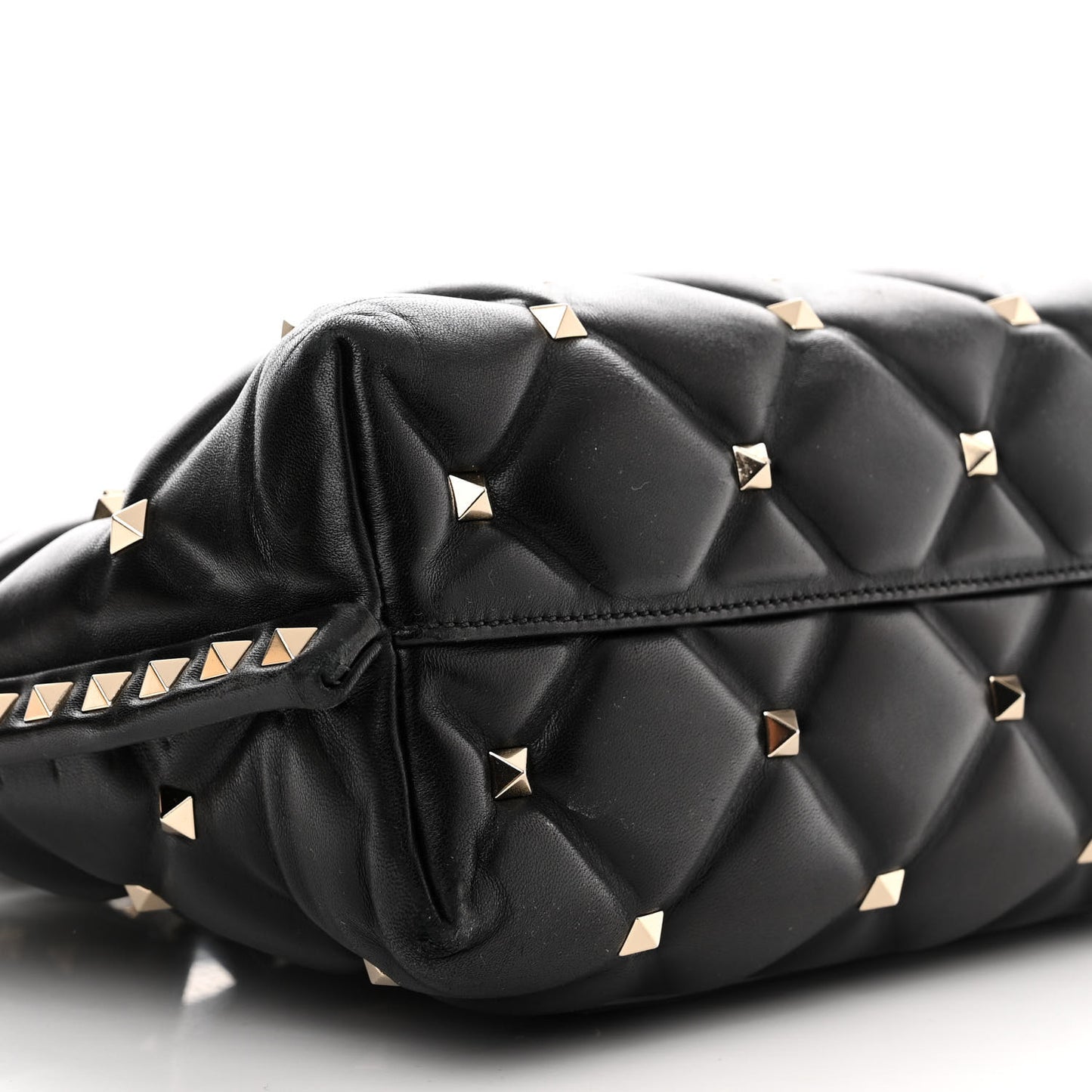 Nappa Candystud Shoulder Bag Black