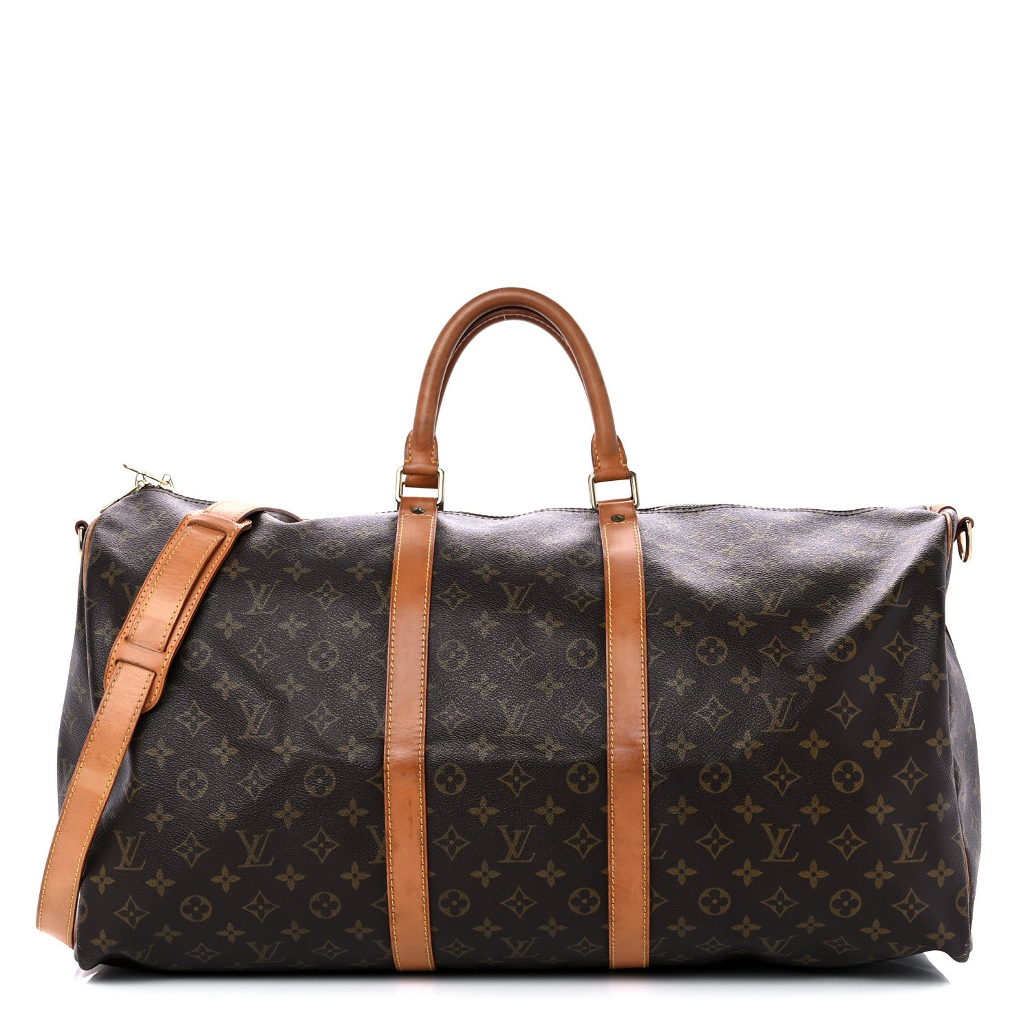 Louis Vuitton Monogram Keepall Bandouliere 55 1 of 20