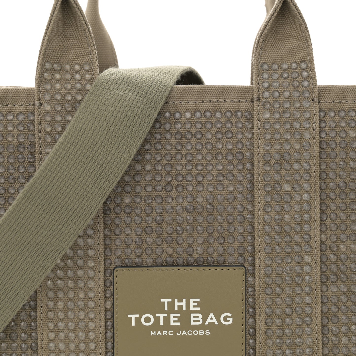 Crystal Canvas Small The Tote Bag Slate Green