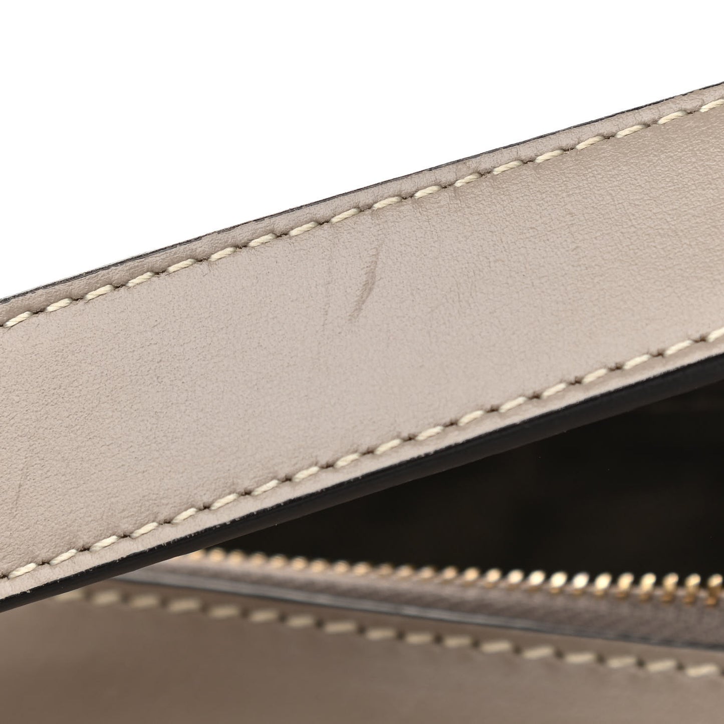 Calfskin Medium Marcie Saddle Shoulder Bag Motty Grey